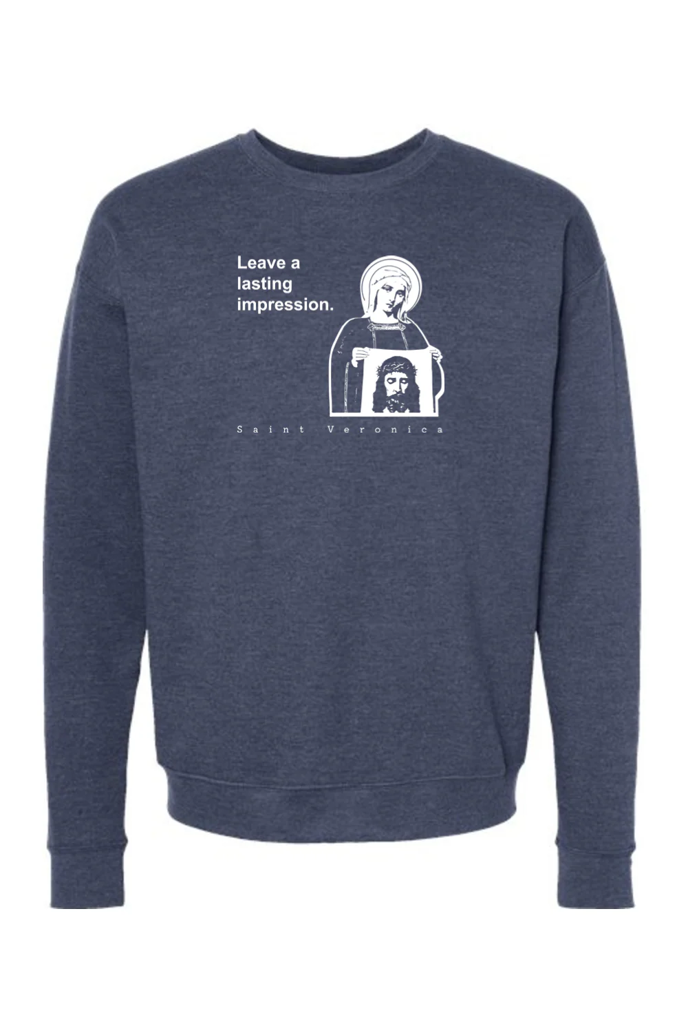 Leave a Lasting Impression - St. Veronica Crewneck Sweatshirt - Image 4