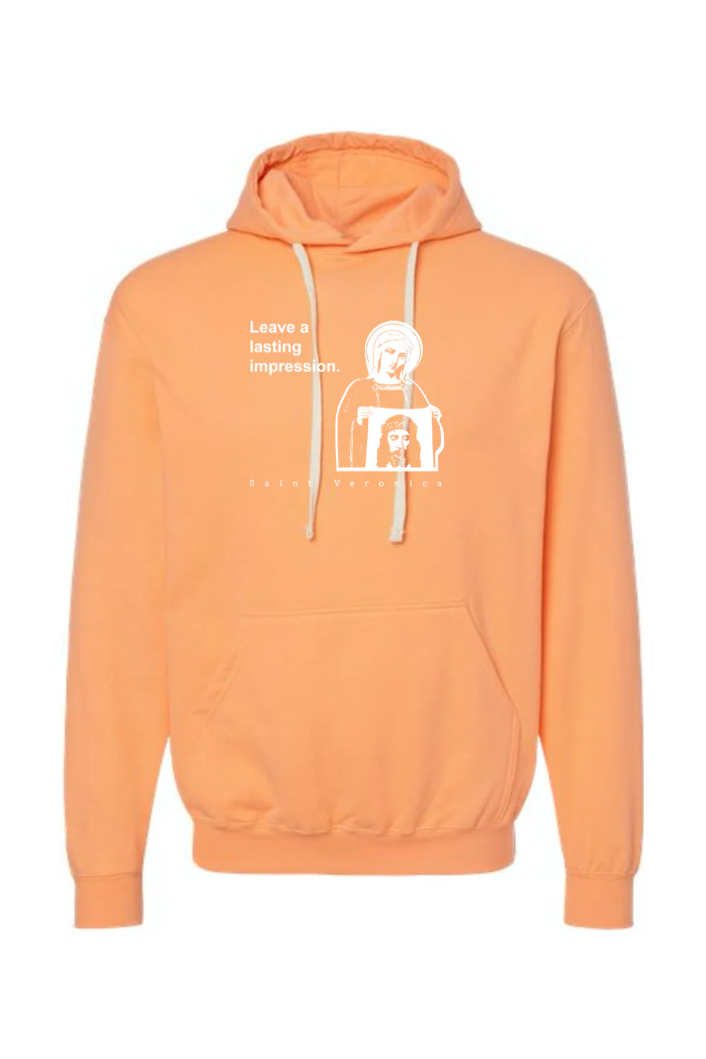 Leave a Lasting Impression - St Veronica Hoodie Sweatshirt - Image 2