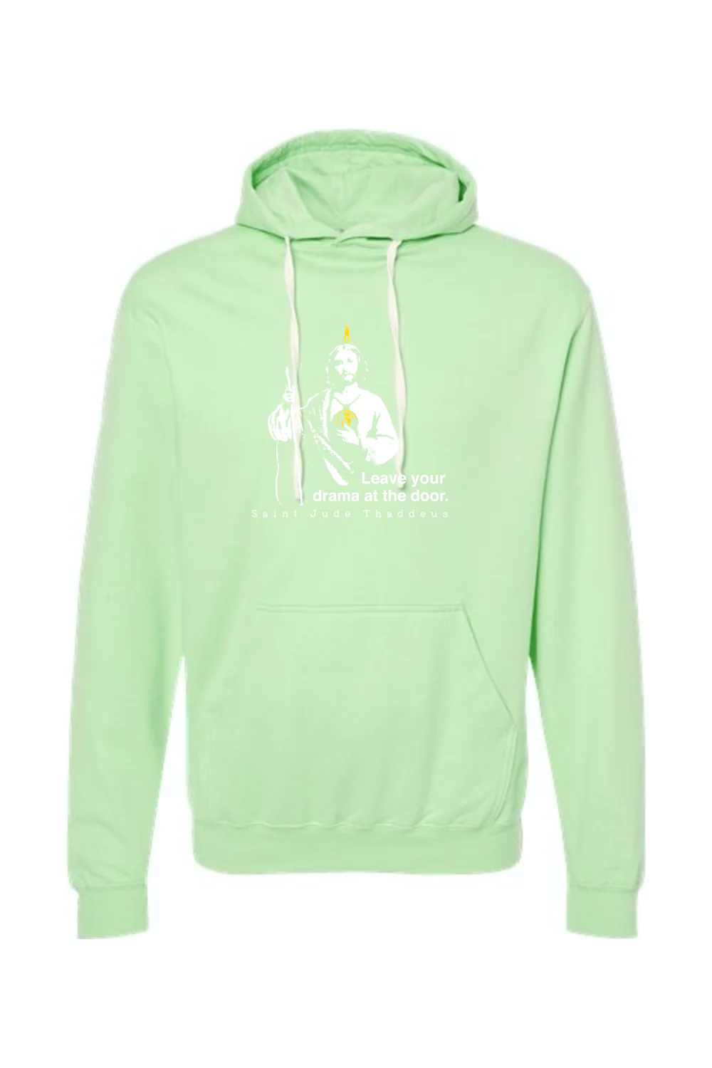 Leave Your Drama at the Door - St. Jude Thaddeus Hoodie Sweatshirt - Image 10