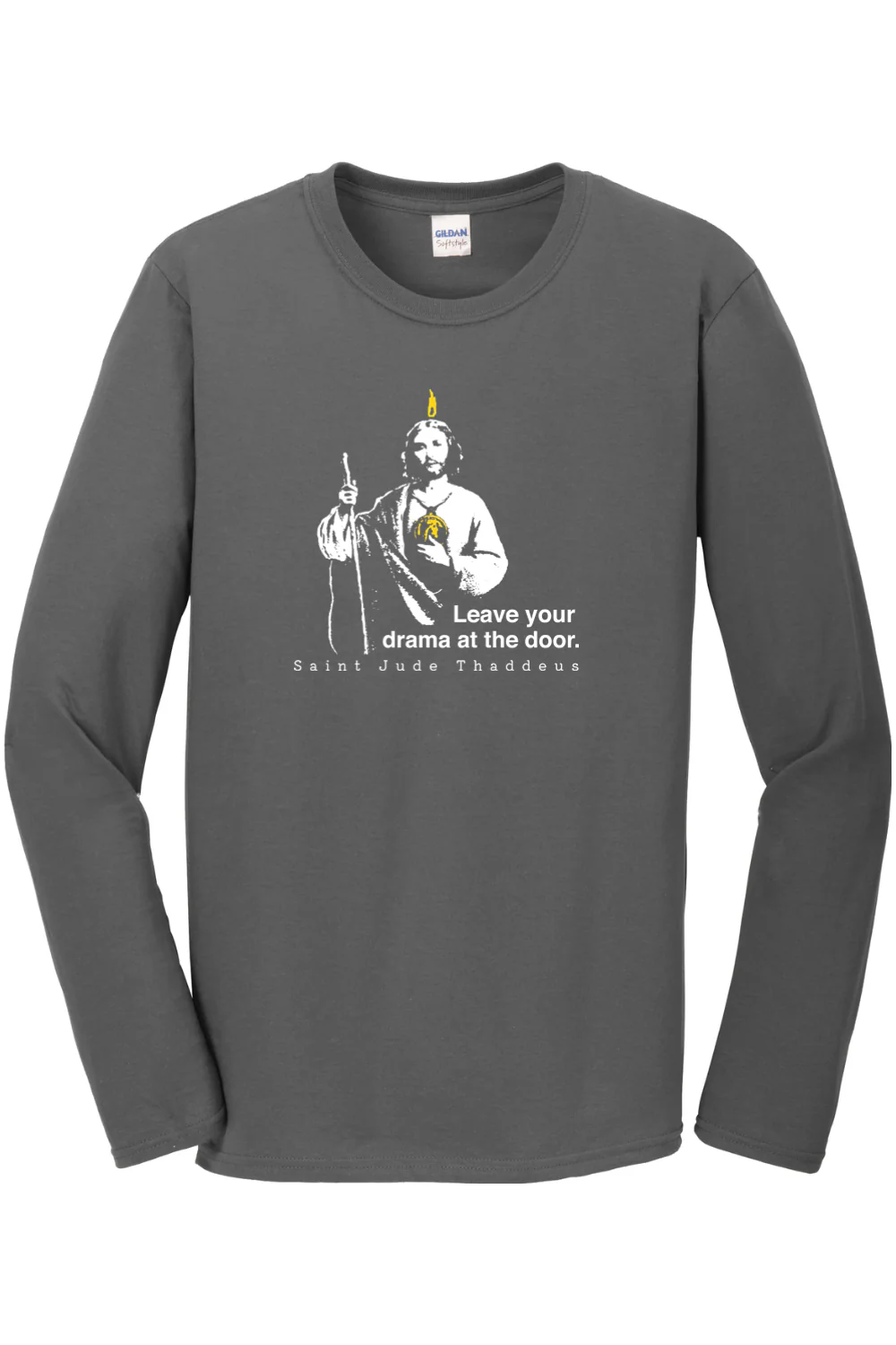 Leave Your Drama at the Door - St Jude Thaddeus Long Sleeve - Image 5