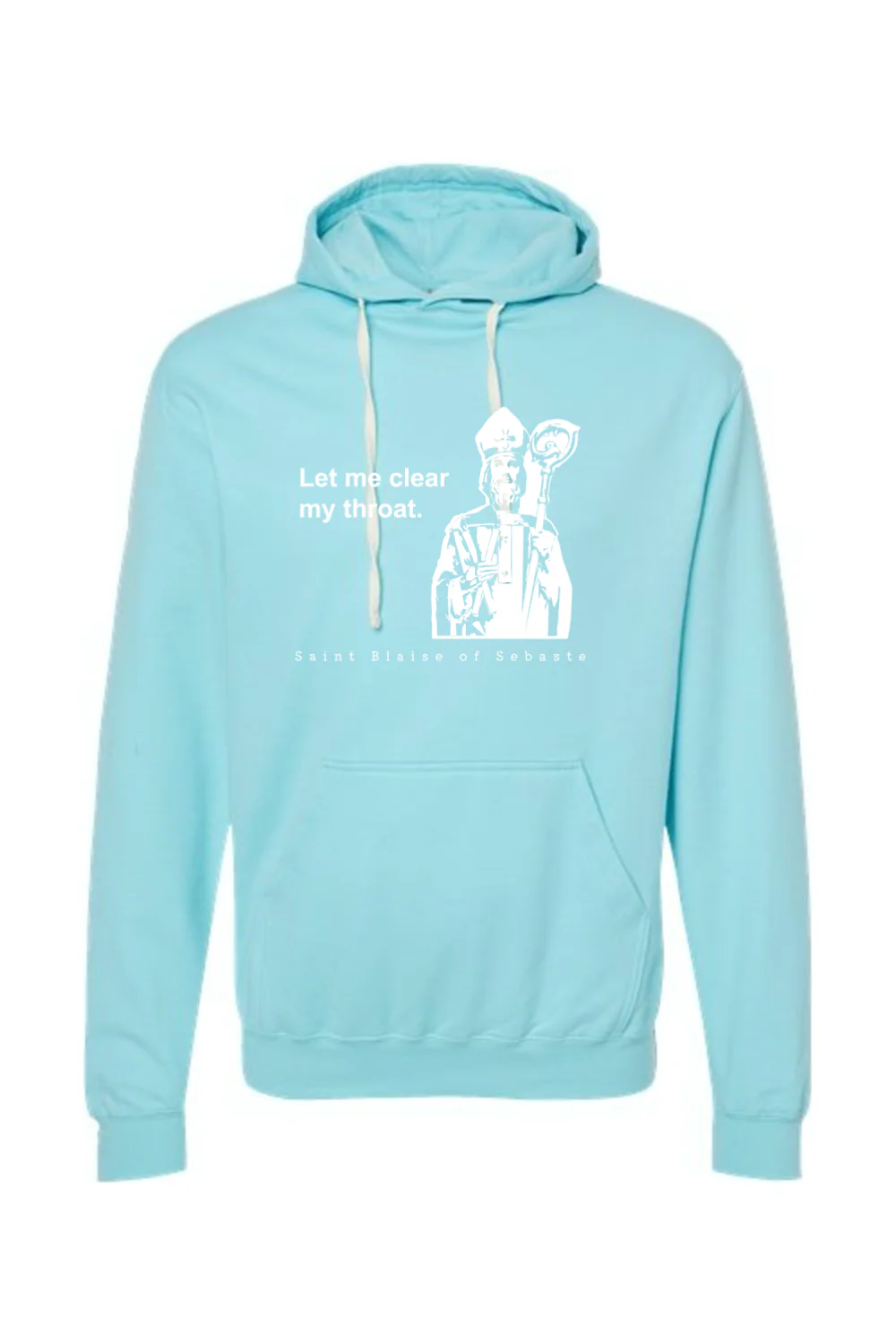 Let me clear my throat - St. Blaise of Sebaste - Hoodie Sweatshirt - Image 11