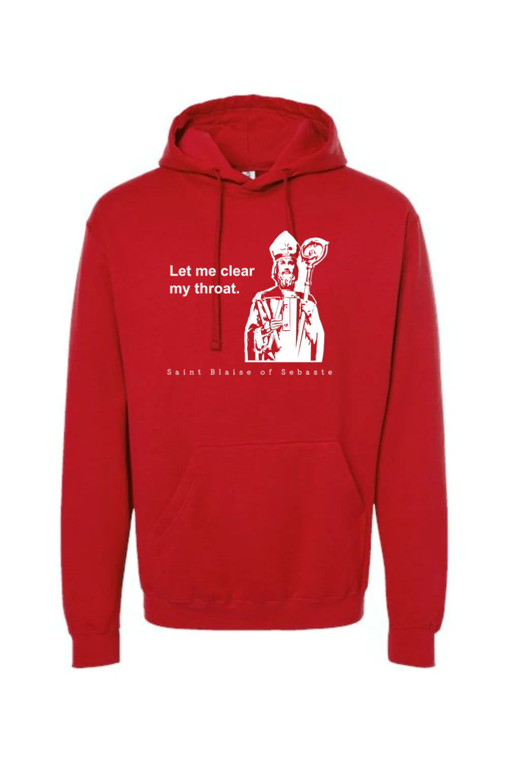 Let me clear my throat - St. Blaise of Sebaste - Hoodie Sweatshirt - Image 12