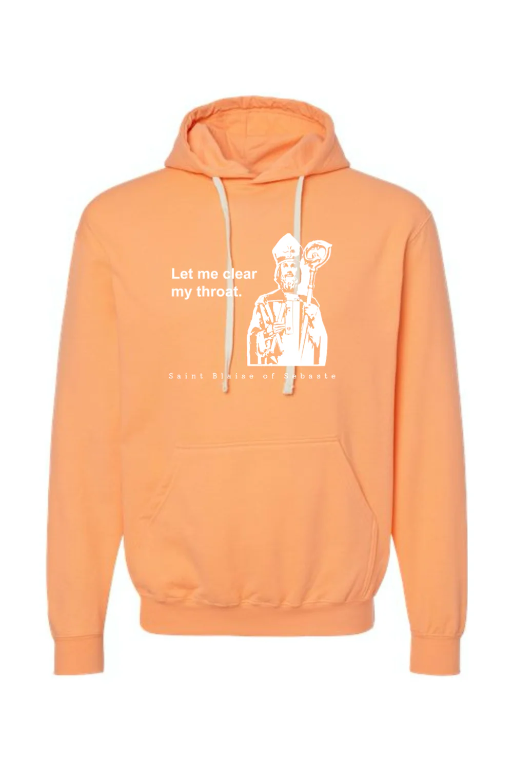 Let me clear my throat - St. Blaise of Sebaste - Hoodie Sweatshirt - Image 2
