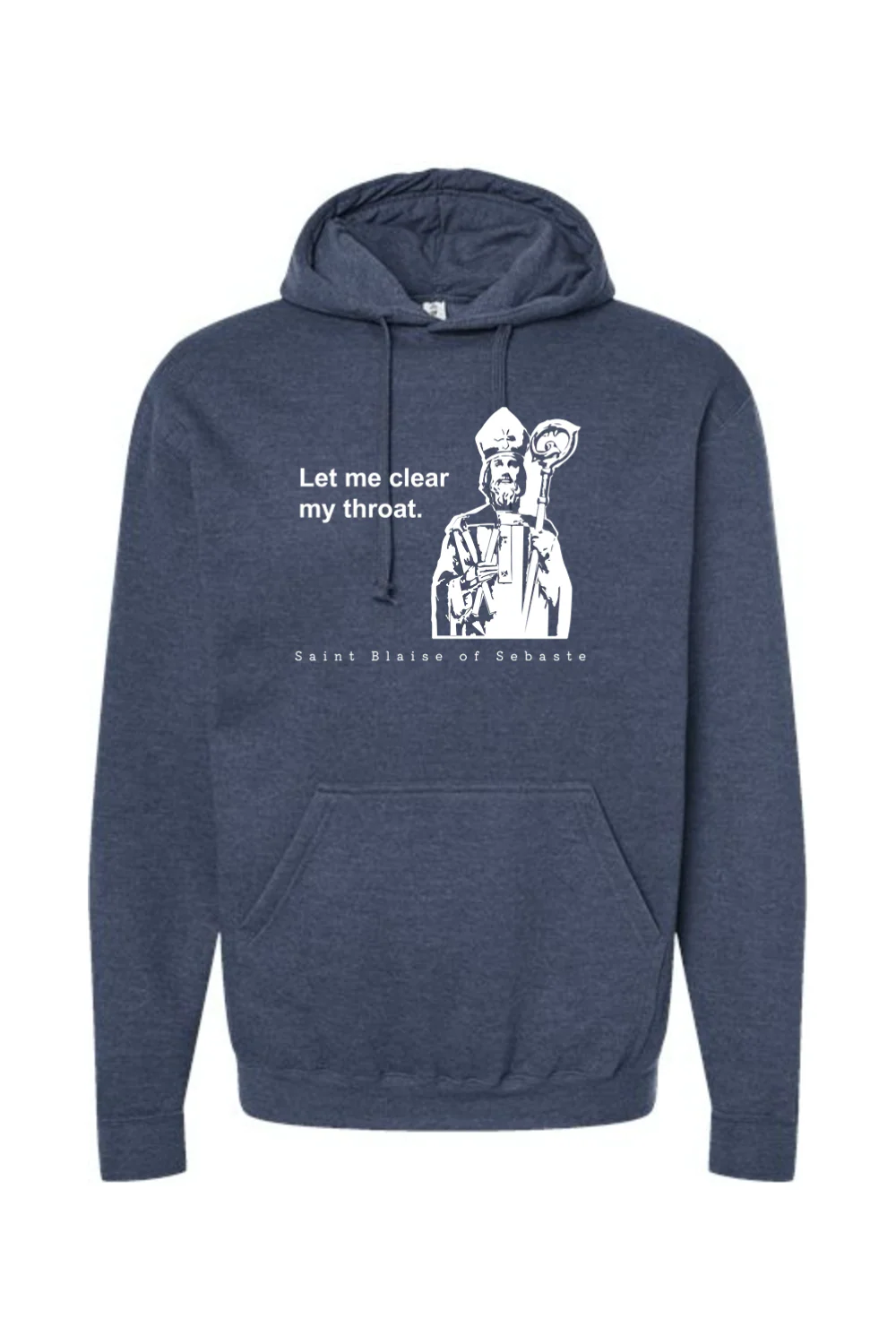 Let me clear my throat - St. Blaise of Sebaste - Hoodie Sweatshirt - Image 5
