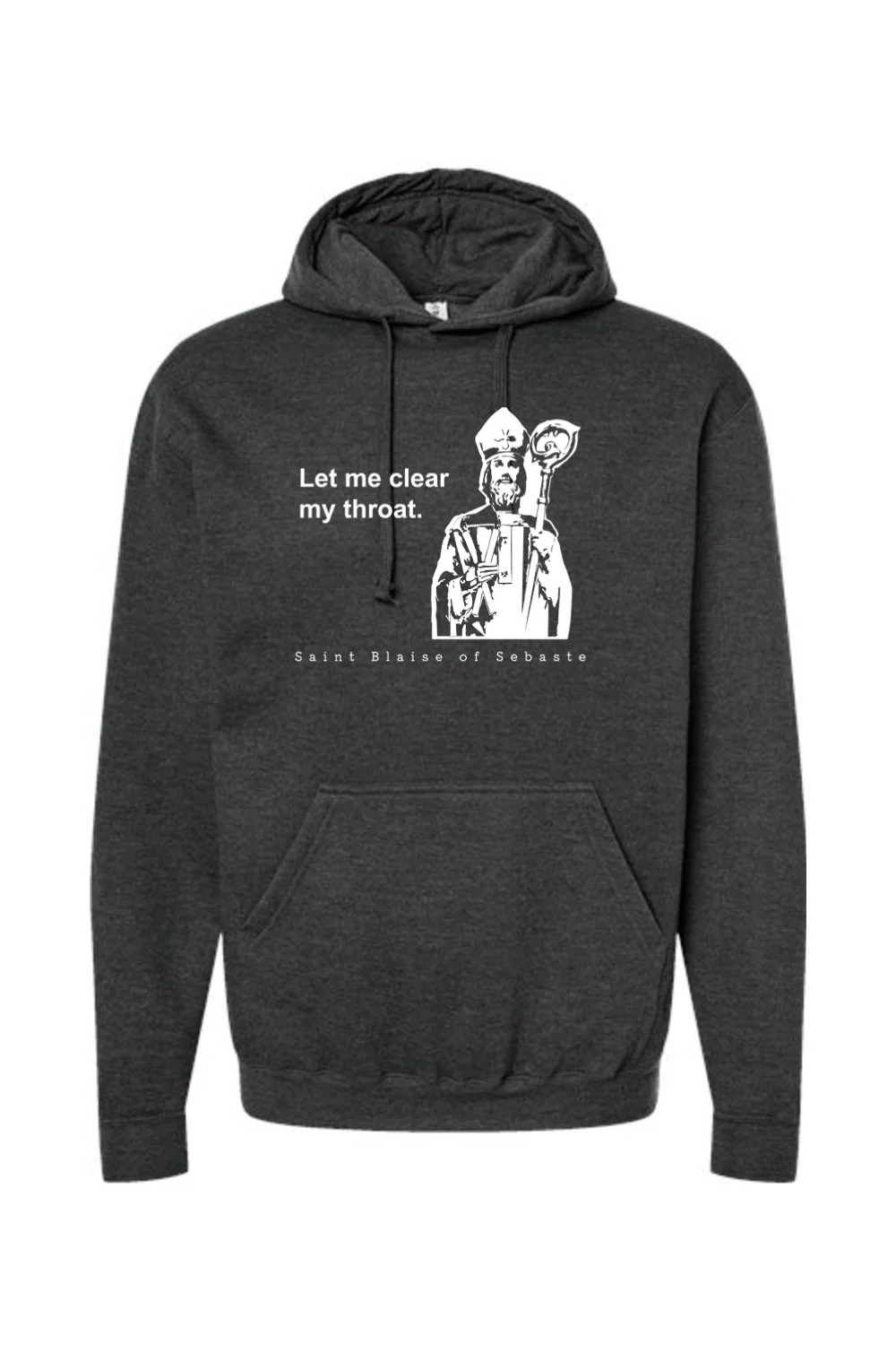 Let me clear my throat - St. Blaise of Sebaste - Hoodie Sweatshirt - Image 6