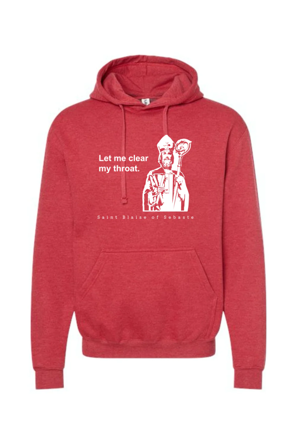 Let me clear my throat - St. Blaise of Sebaste - Hoodie Sweatshirt - Image 8