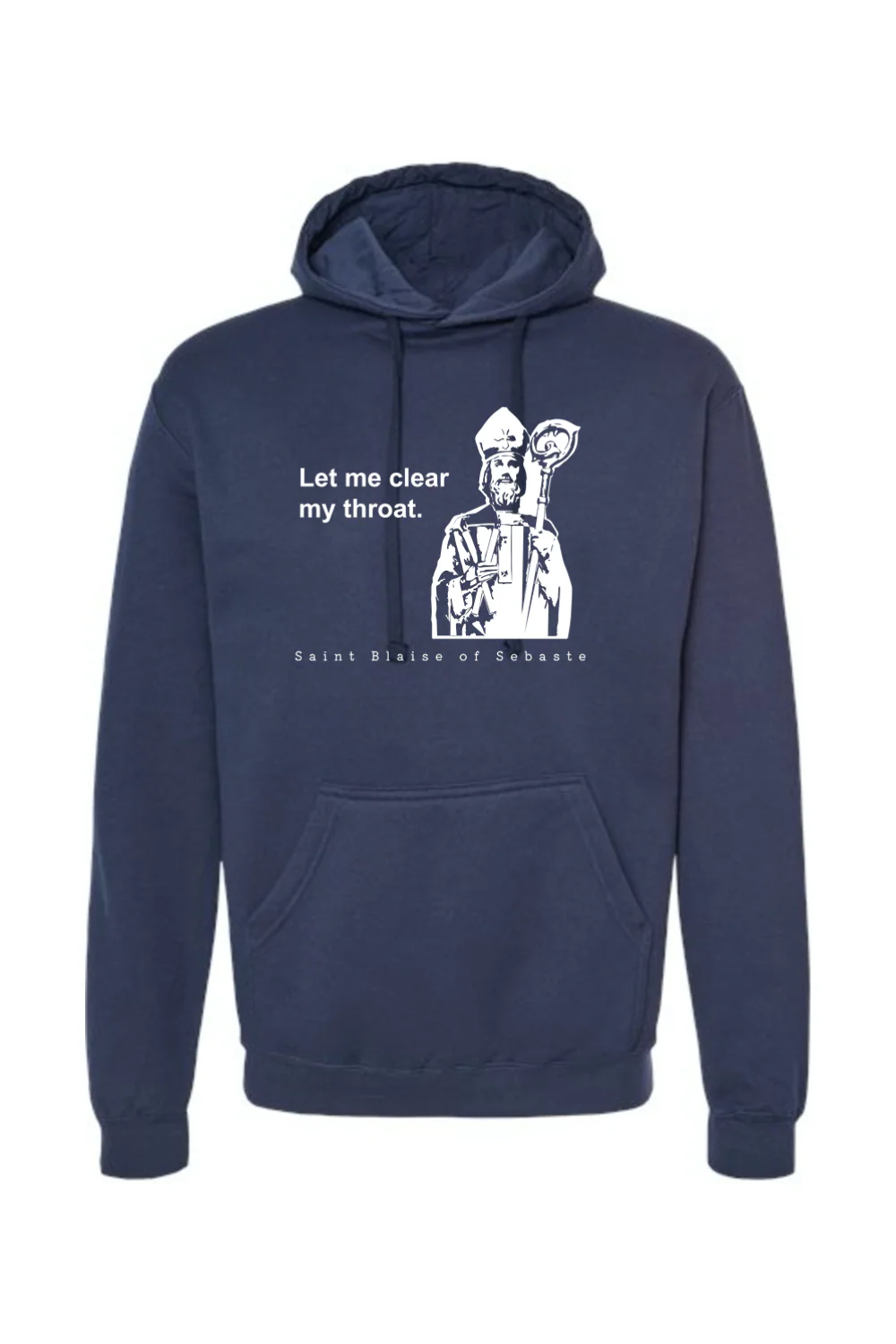 Let me clear my throat - St. Blaise of Sebaste - Hoodie Sweatshirt - Image 9