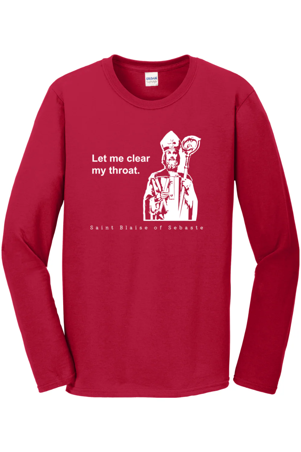 Let Me Clear My Throat - St Blaise of Sebaste Long Sleeve - Image 2