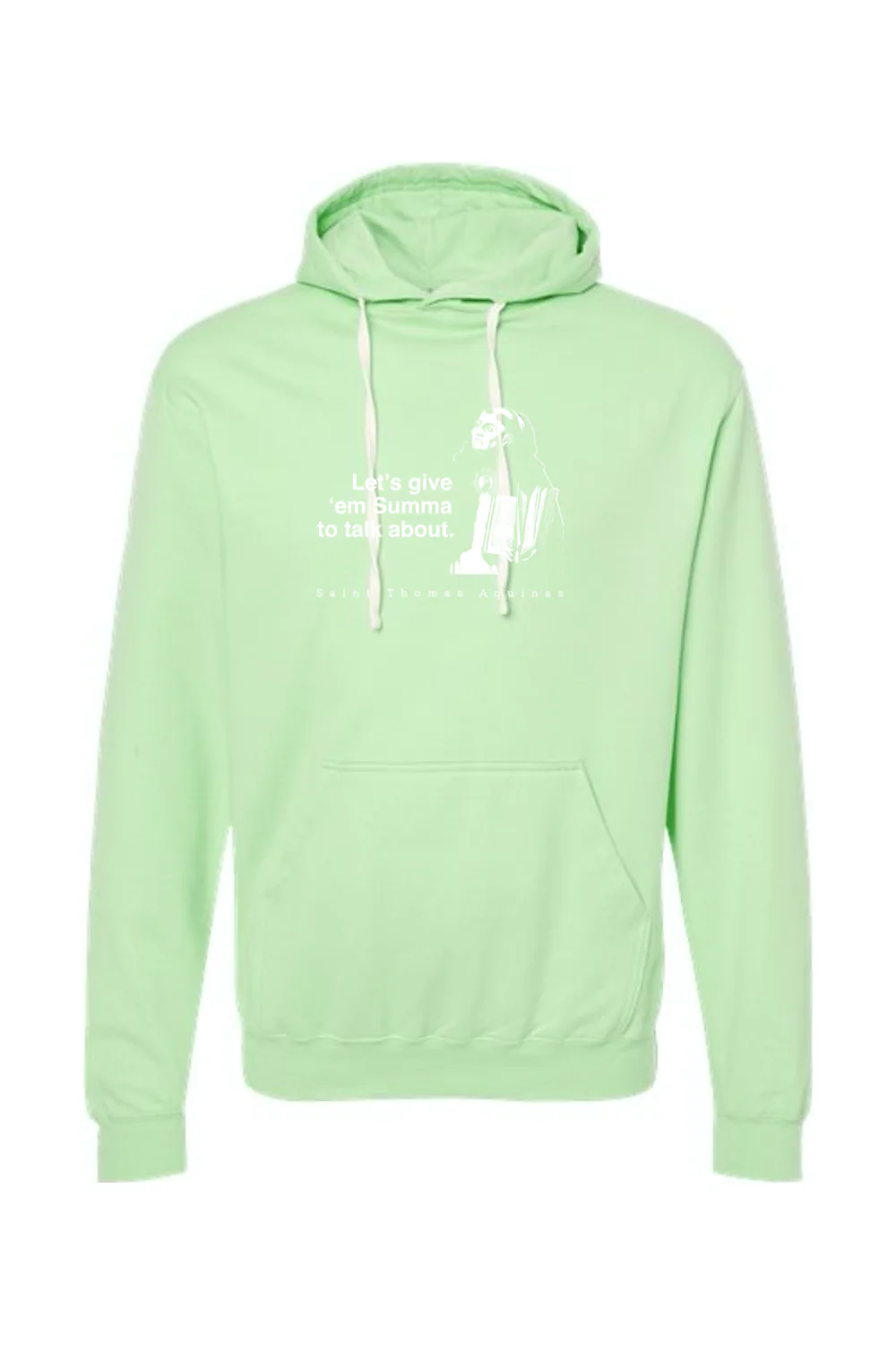 Let's Give 'em Summa to Talk About - St. Thomas Aquinas Hoodie Sweatshirt - Image 10