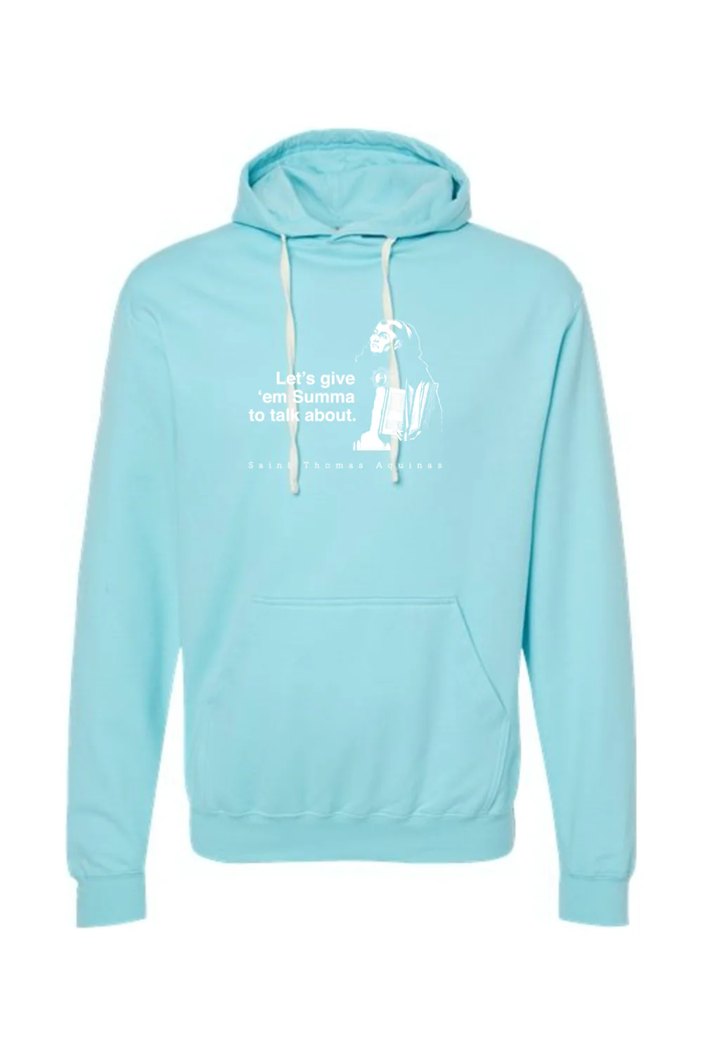 Let's Give 'em Summa to Talk About - St. Thomas Aquinas Hoodie Sweatshirt - Image 11