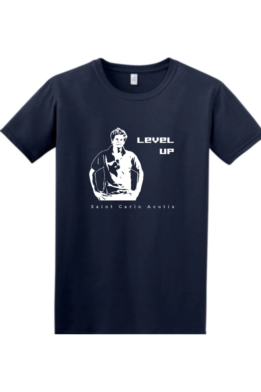 Level Up - Bl. Carlo Acutis Adult T-Shirt - Image 17