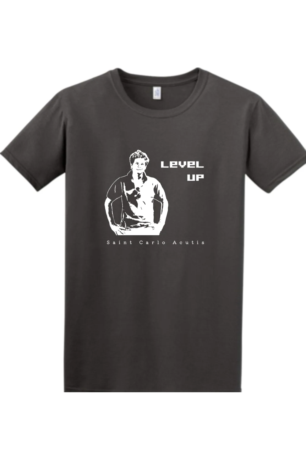 Level Up - Bl. Carlo Acutis Adult T-Shirt - Image 27