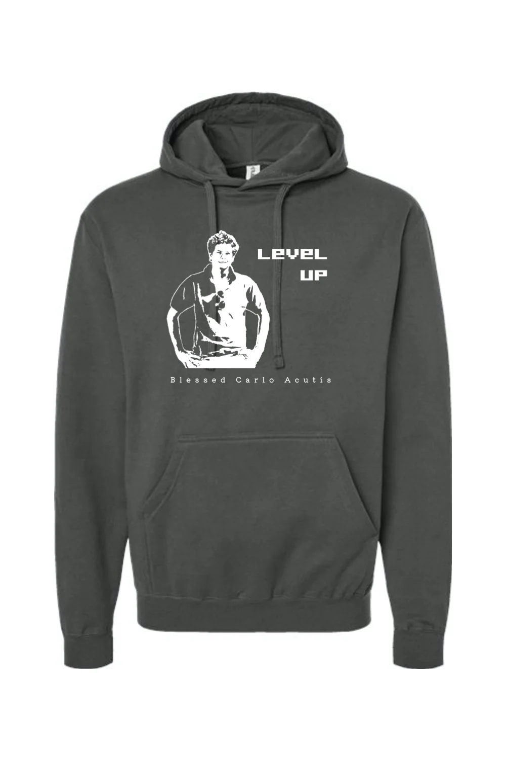 Level Up - Bl. Carlo Acutis Hoodie Sweatshirt - Image 3