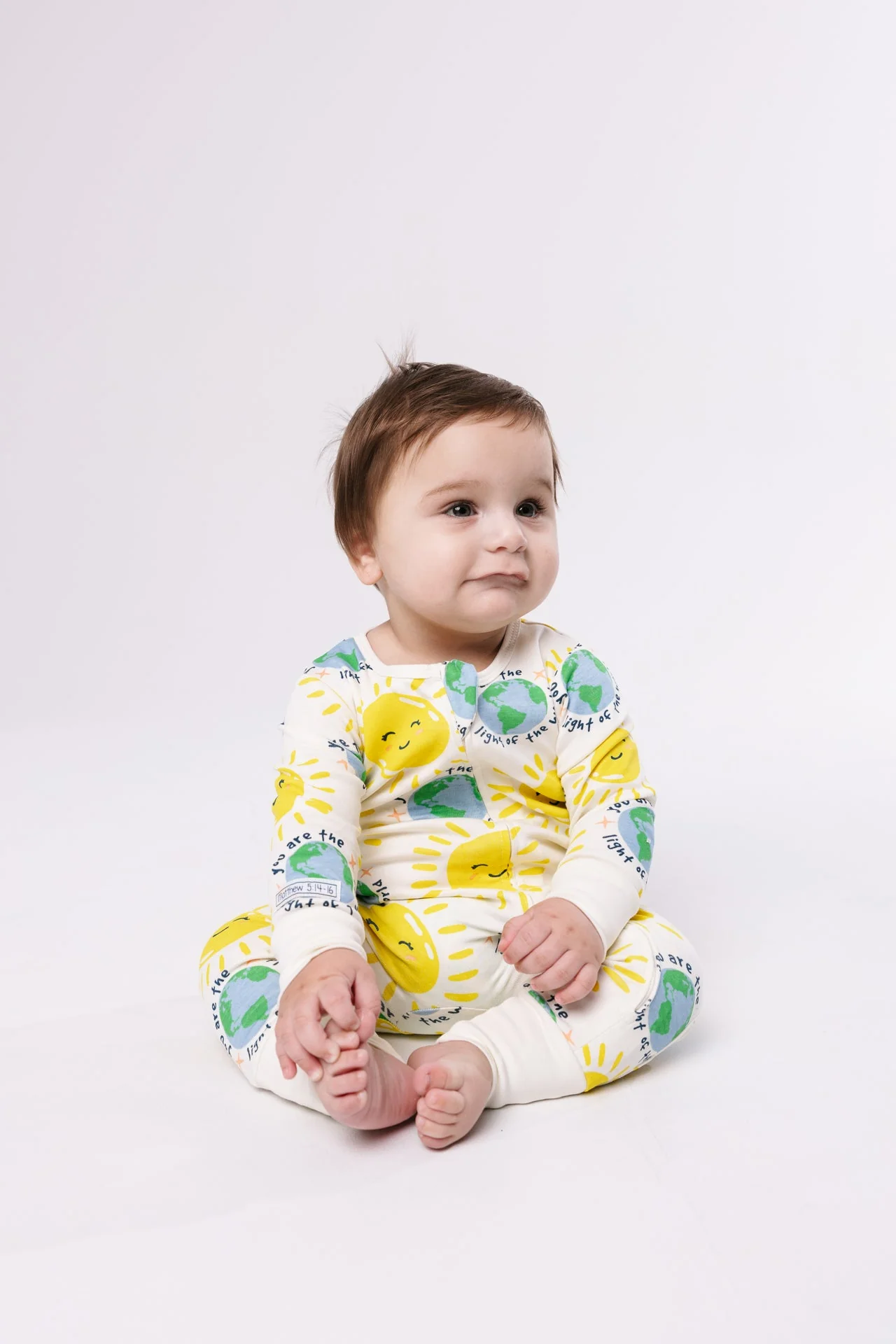 Light of the World Footless Onesie Cotton - Image 2