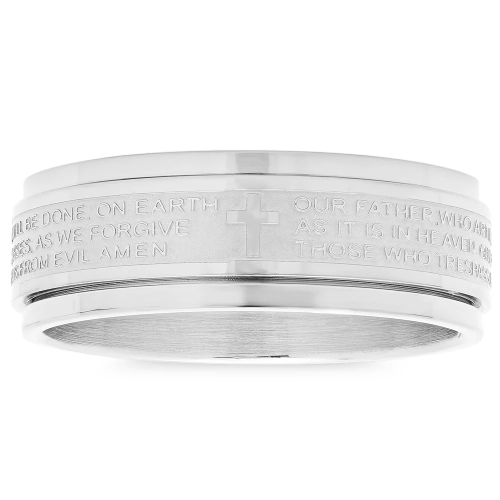 Lord's Prayer Structural Spinner Ring - Image 2