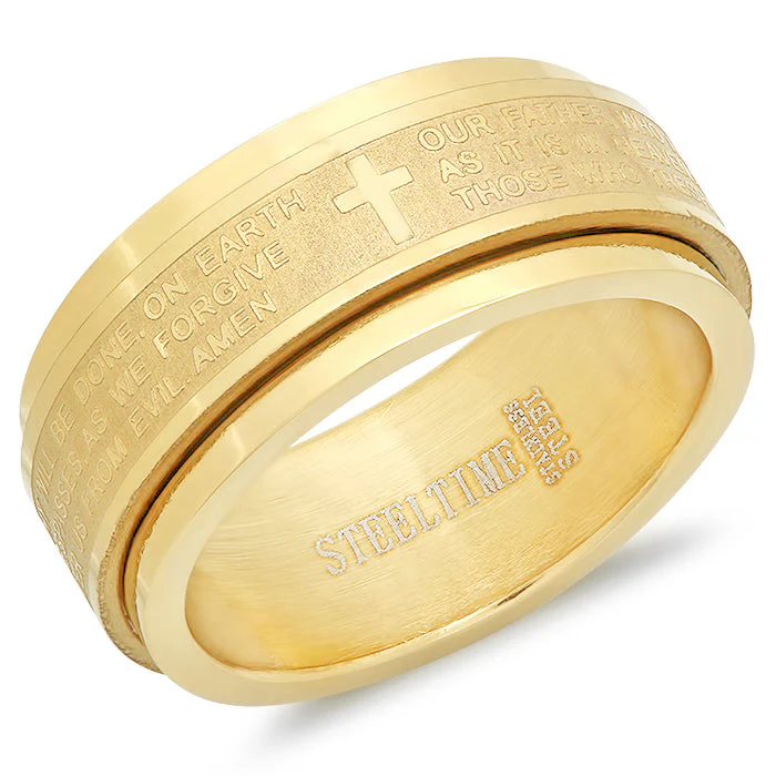 Lord's Prayer Structural Spinner Ring - Image 3