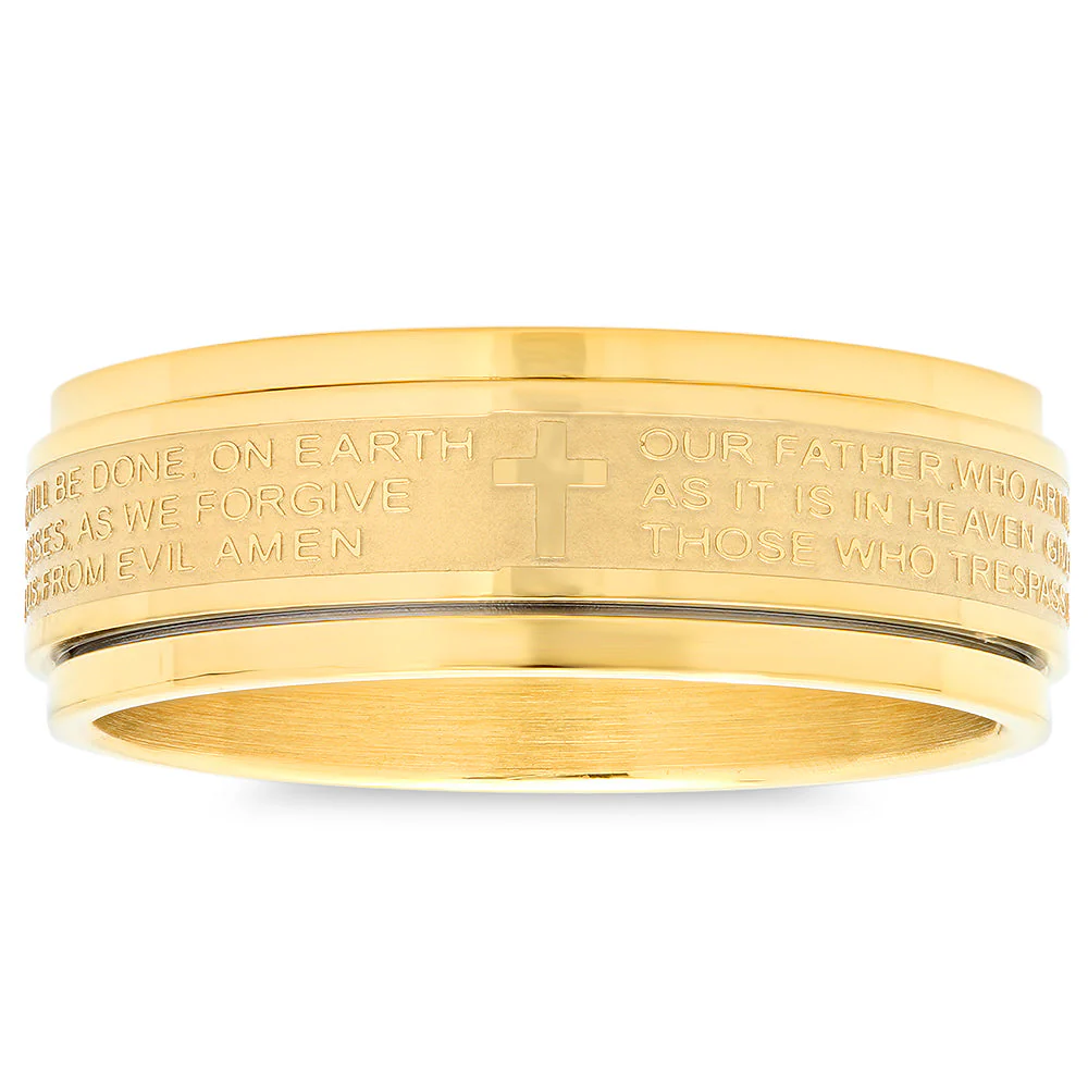 Lord's Prayer Structural Spinner Ring - Image 4