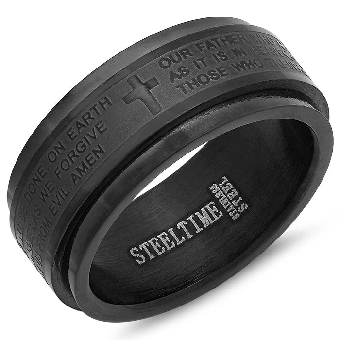 Lord's Prayer Structural Spinner Ring - Image 5