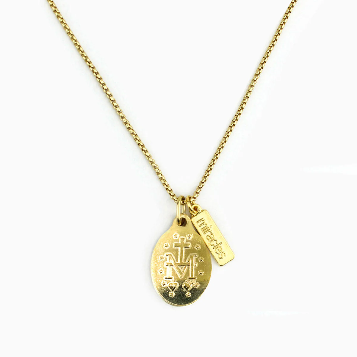 Lourdes Miraculous Mary Necklace - Image 7