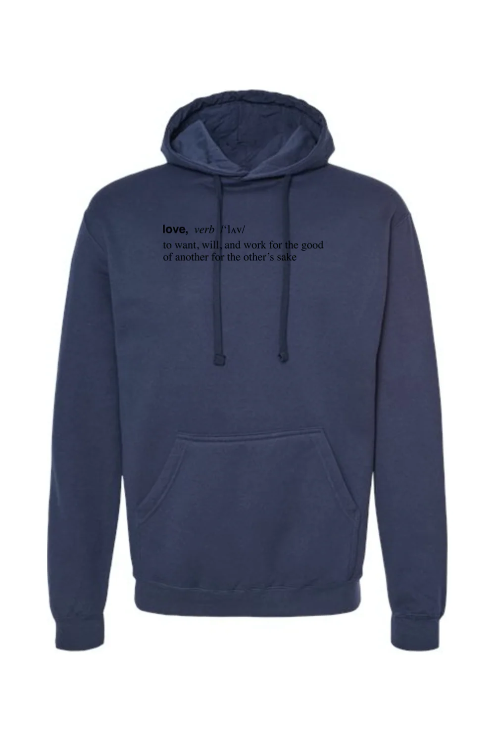 Love is a Verb - Hoodie Sweatshirt - Image 8