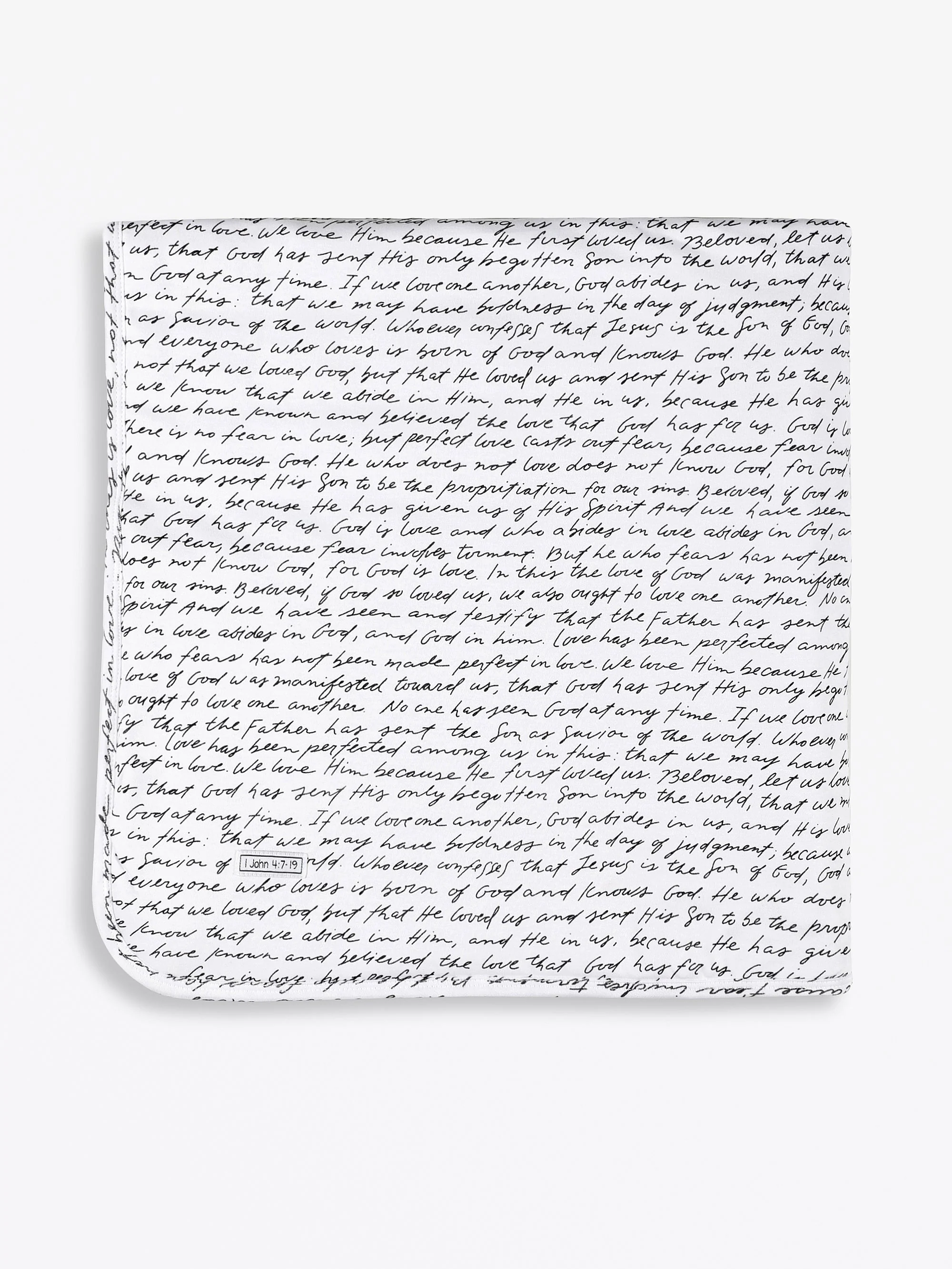 Love One Another Blanket Cotton