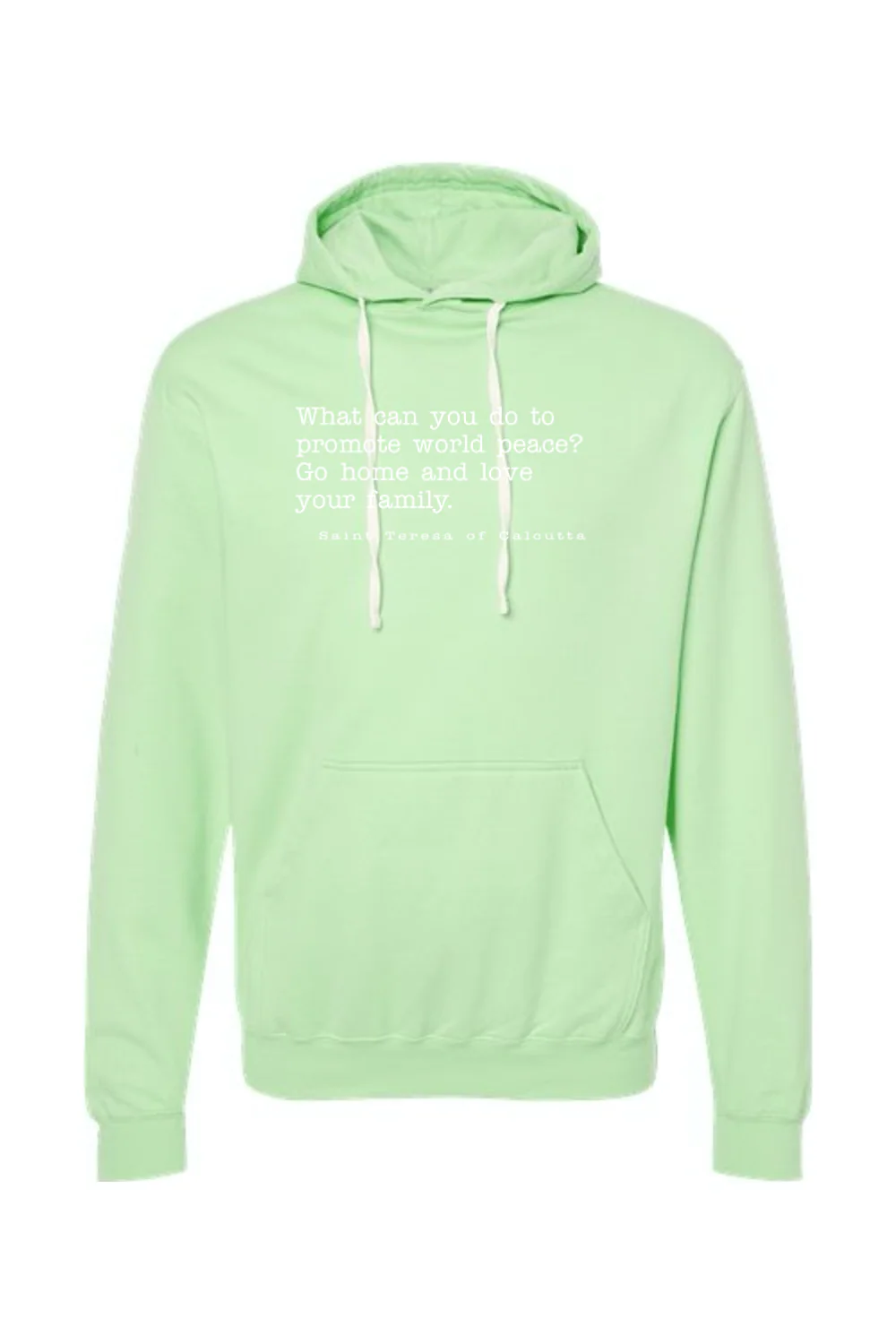 Love Your Family - St. Teresa of Calcutta Hoodie Sweatshirt - Image 10