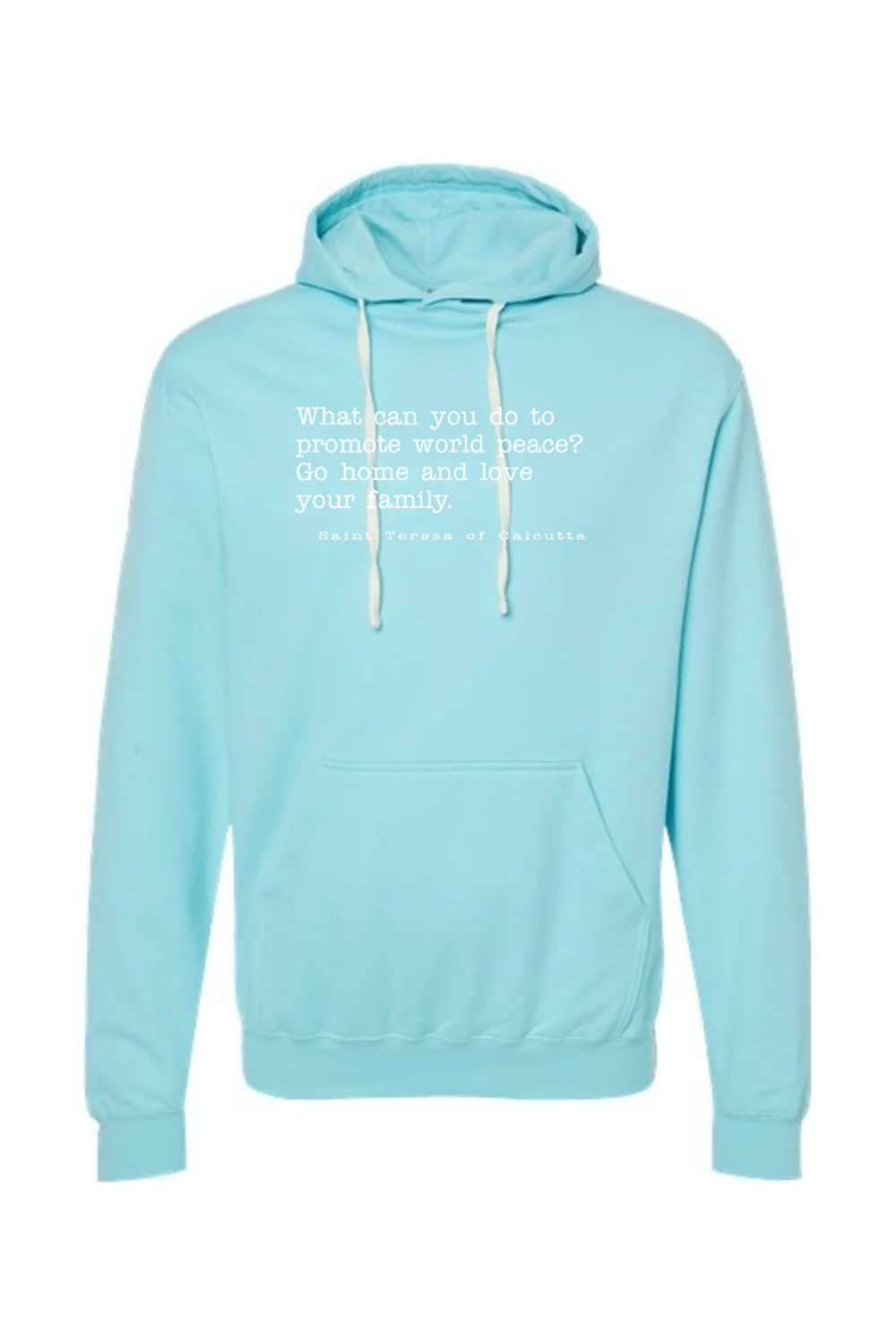 Love Your Family - St. Teresa of Calcutta Hoodie Sweatshirt - Image 11