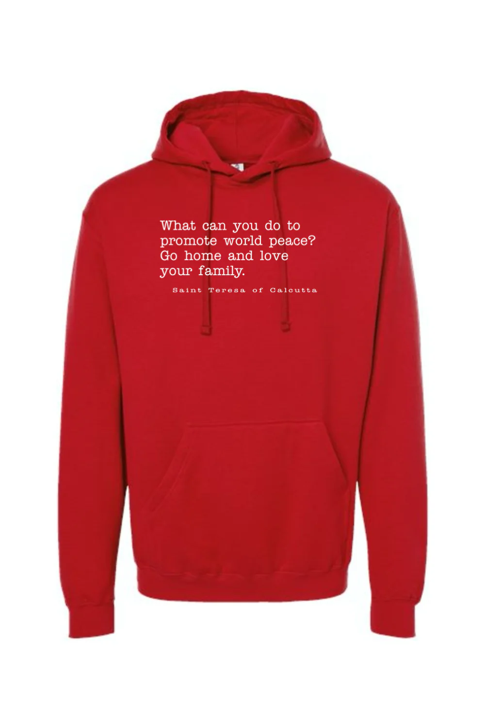 Love Your Family - St. Teresa of Calcutta Hoodie Sweatshirt - Image 12