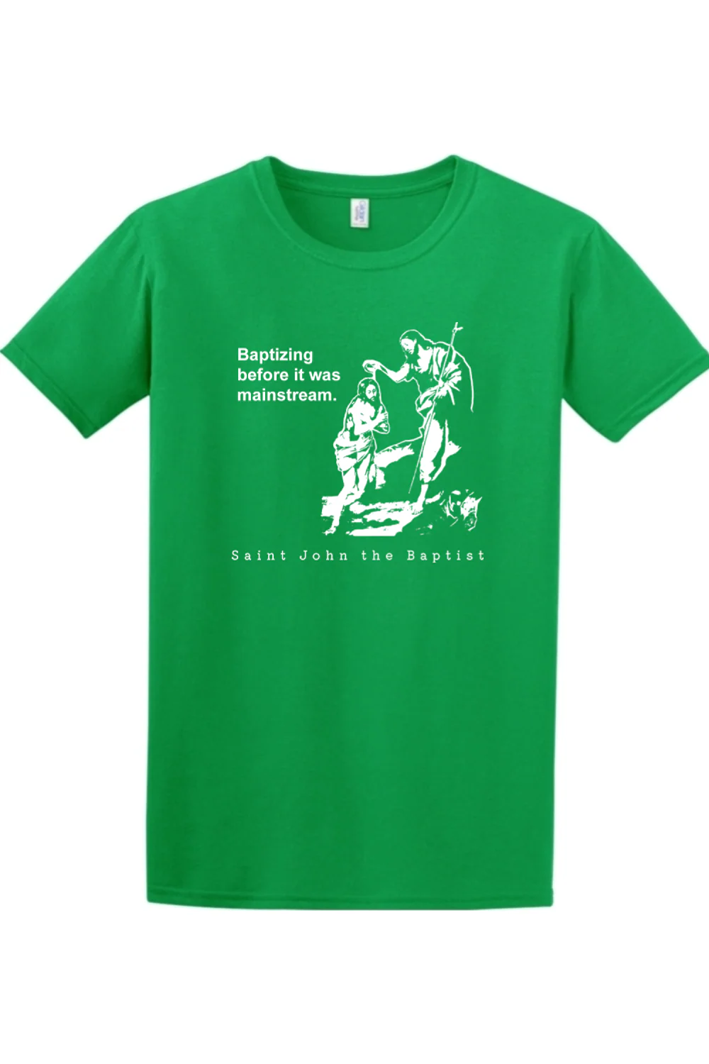 Mainstream - St John the Baptist Adult T-Shirt - Image 4
