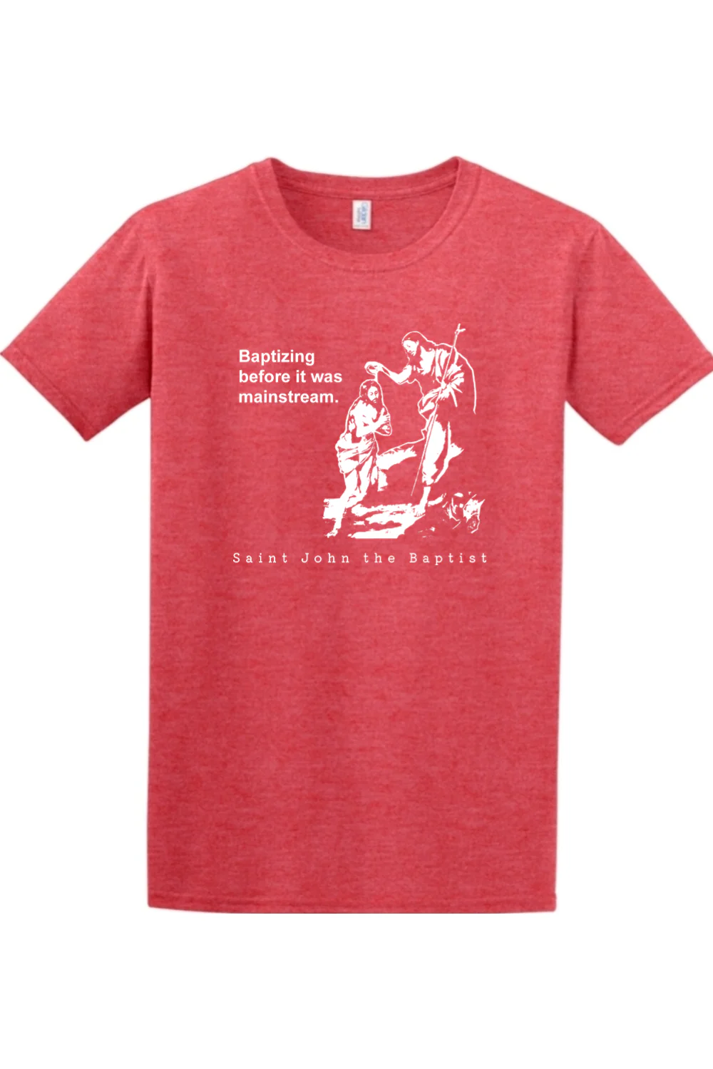 Mainstream - St John the Baptist Adult T-Shirt - Image 5