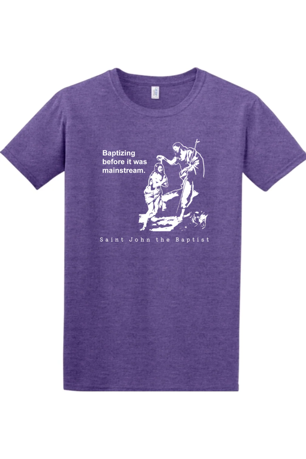 Mainstream - St John the Baptist Adult T-Shirt - Image 6