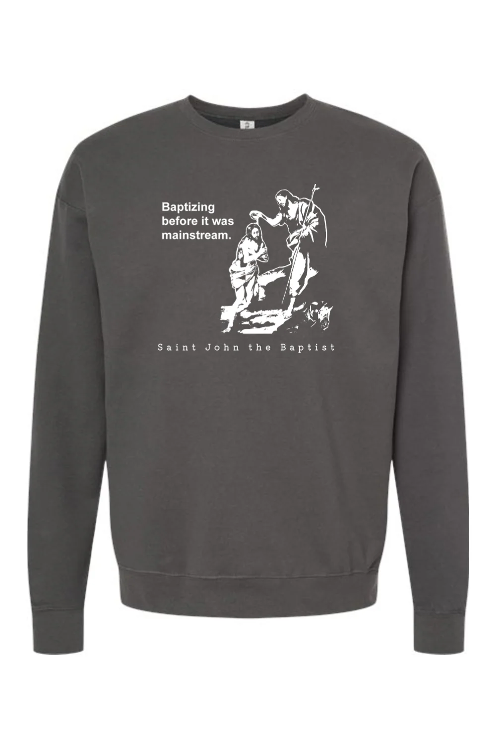 Mainstream - St. John the Baptist Crewneck Sweatshirt - Image 2