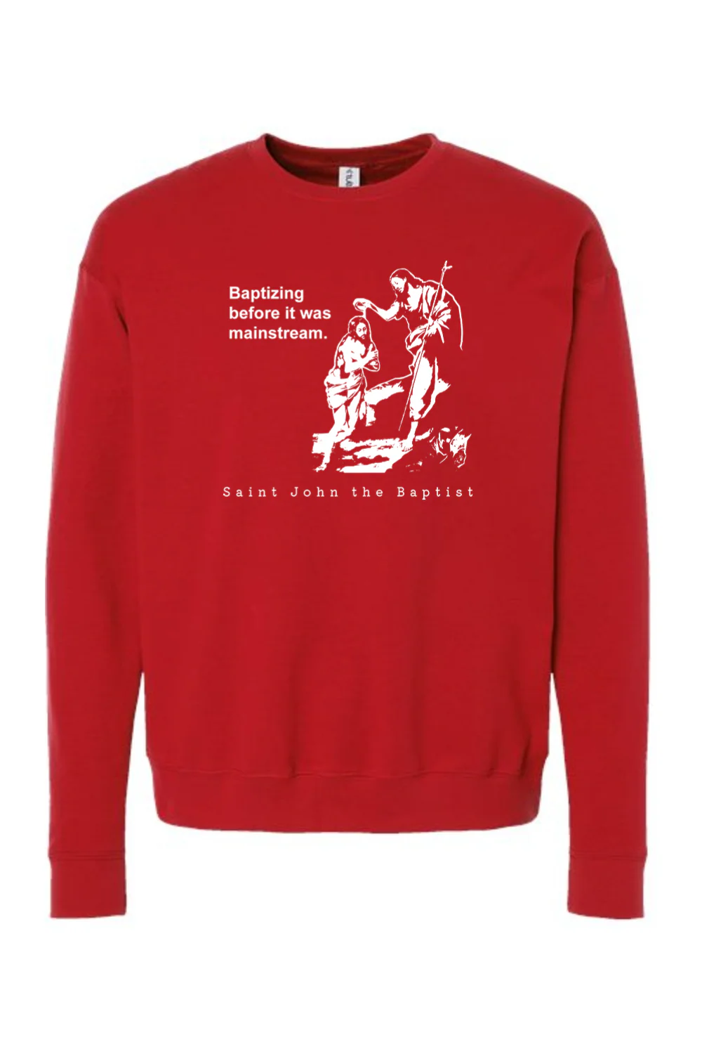 Mainstream - St. John the Baptist Crewneck Sweatshirt - Image 8
