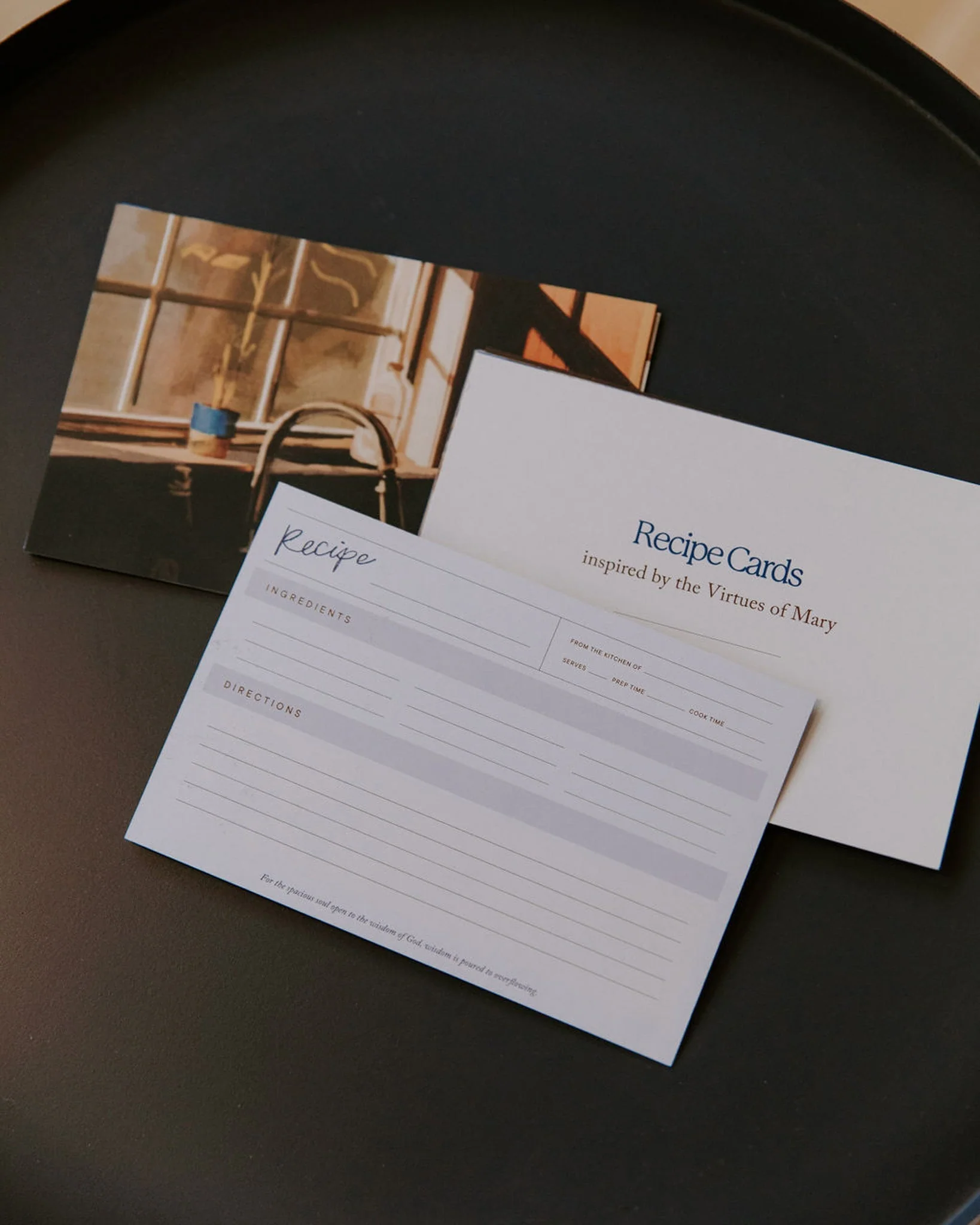 Marian Recipe Card Set - Image 2