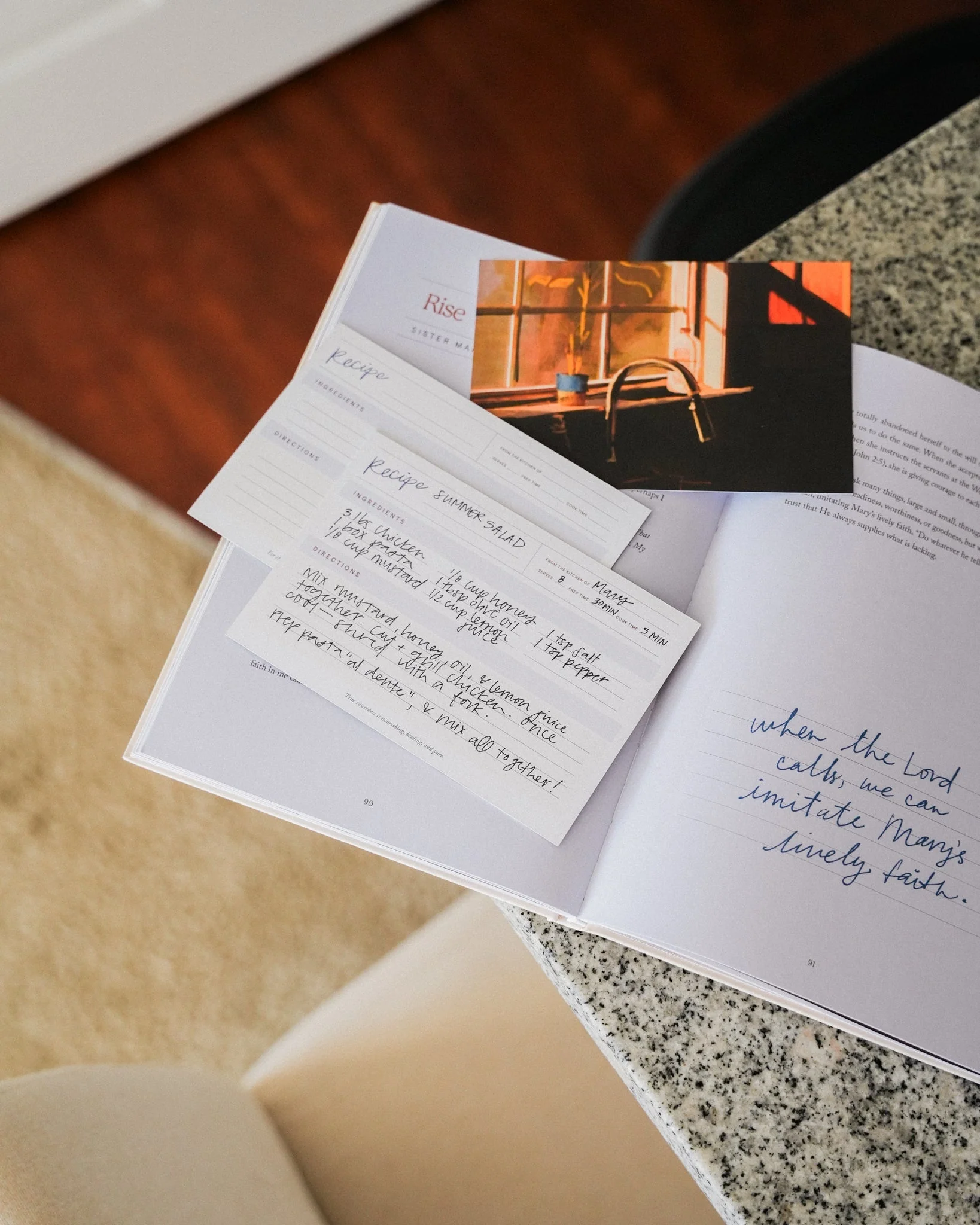 Marian Recipe Card Set - Image 7