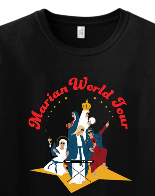 Marian World Tour Adult T-shirt - Image 2