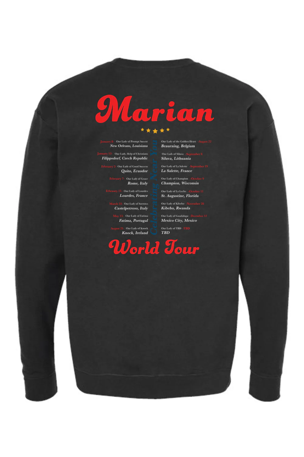 Marian World Tour - Crewneck Sweatshirt - Image 2