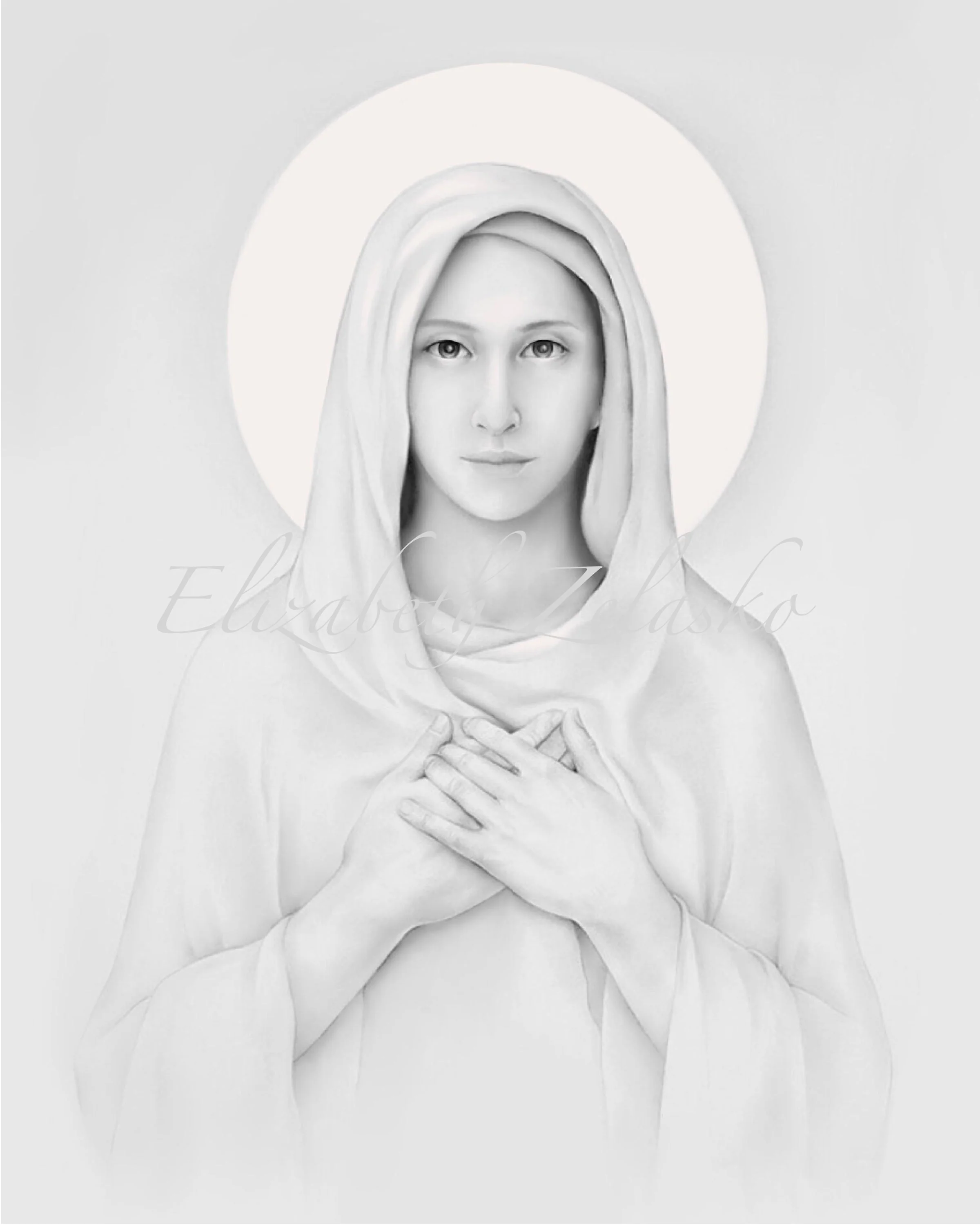 Mary, full of grace.