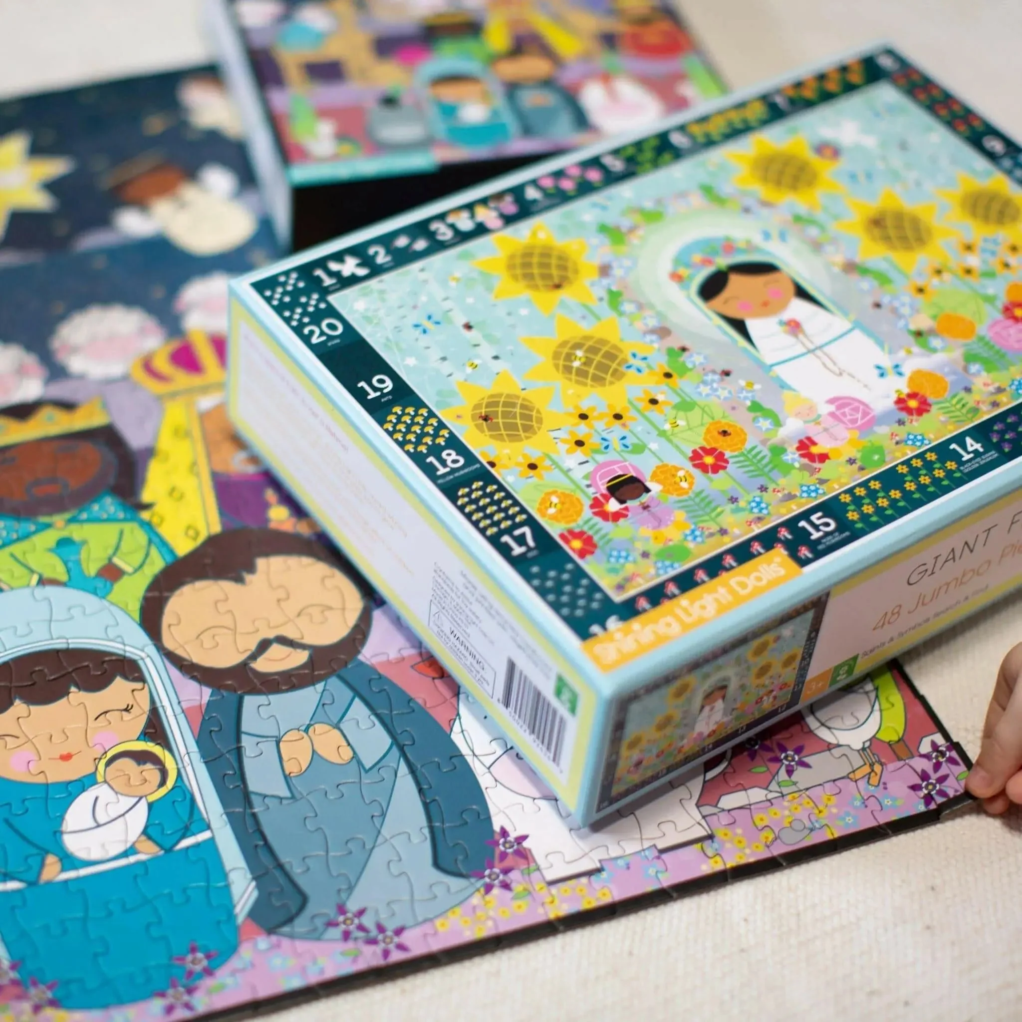 Mary Garden Counting Search & Find Giant Floor Puzzle 24" x 36" - Image 5