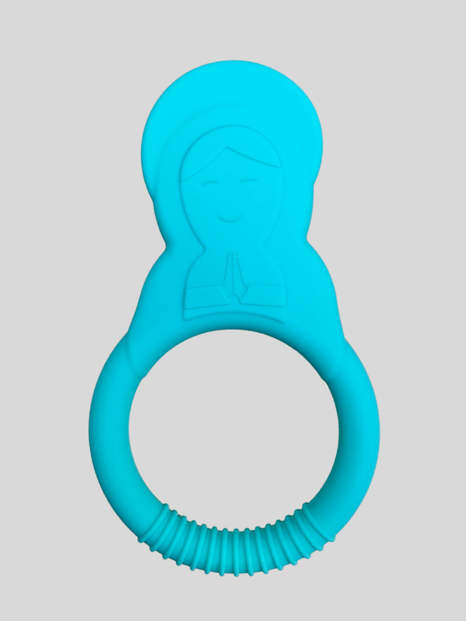 Mary Silicone Teether, Blessed Mother Toy - Image 4