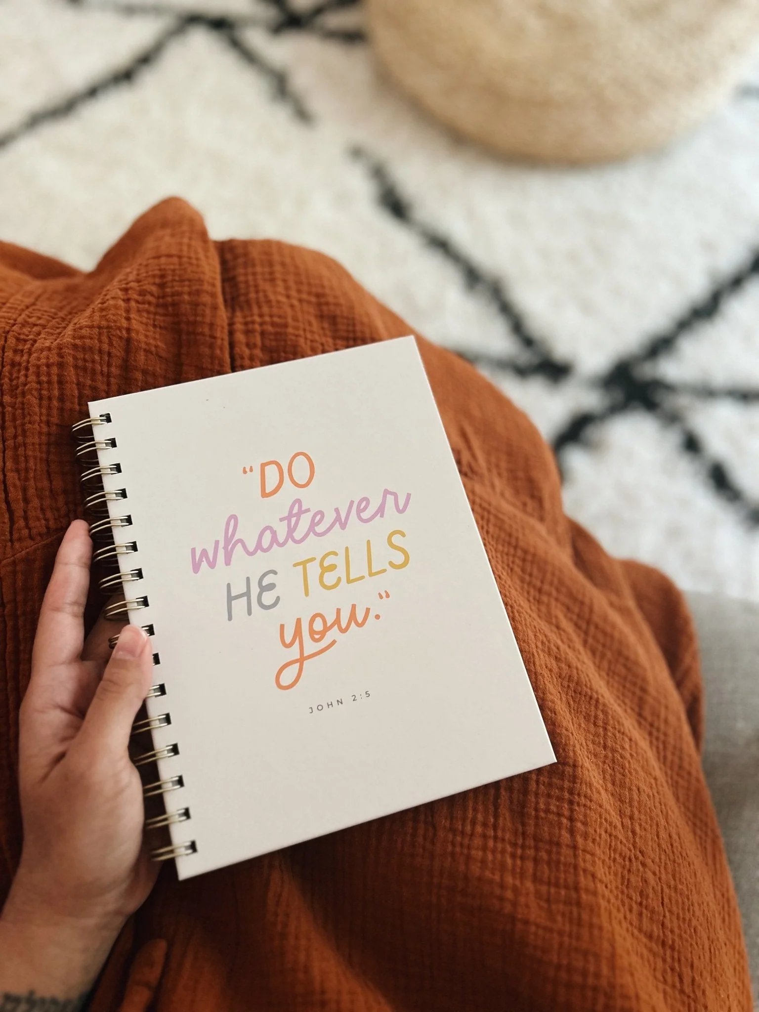 Mary // Spiral Hardcover Journal - Image 3