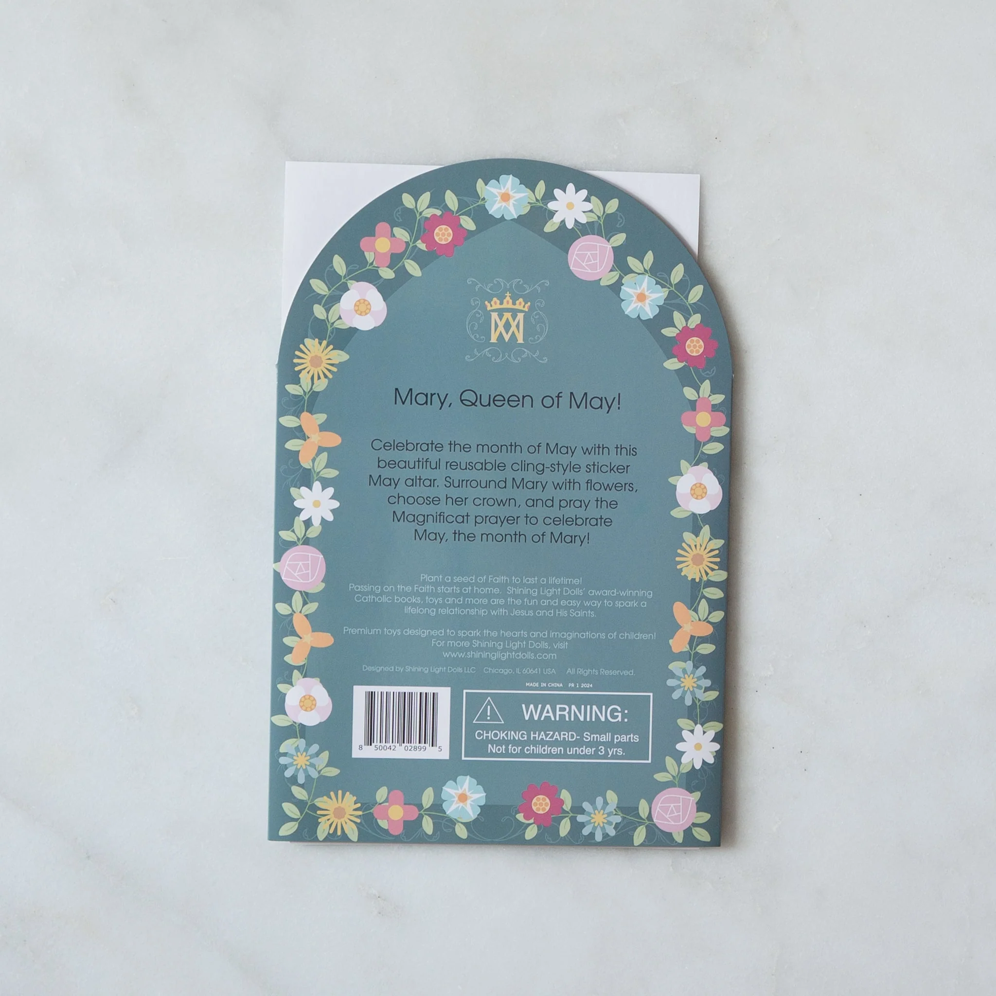 May Crowning Reusable Sticker Activity - Image 2