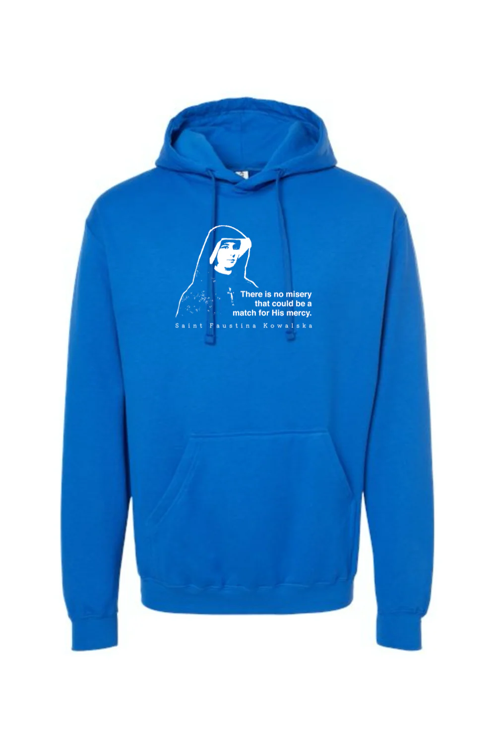 Mercy Message - St. Faustina Kowalska Hoodie Sweatshirt - Image 13