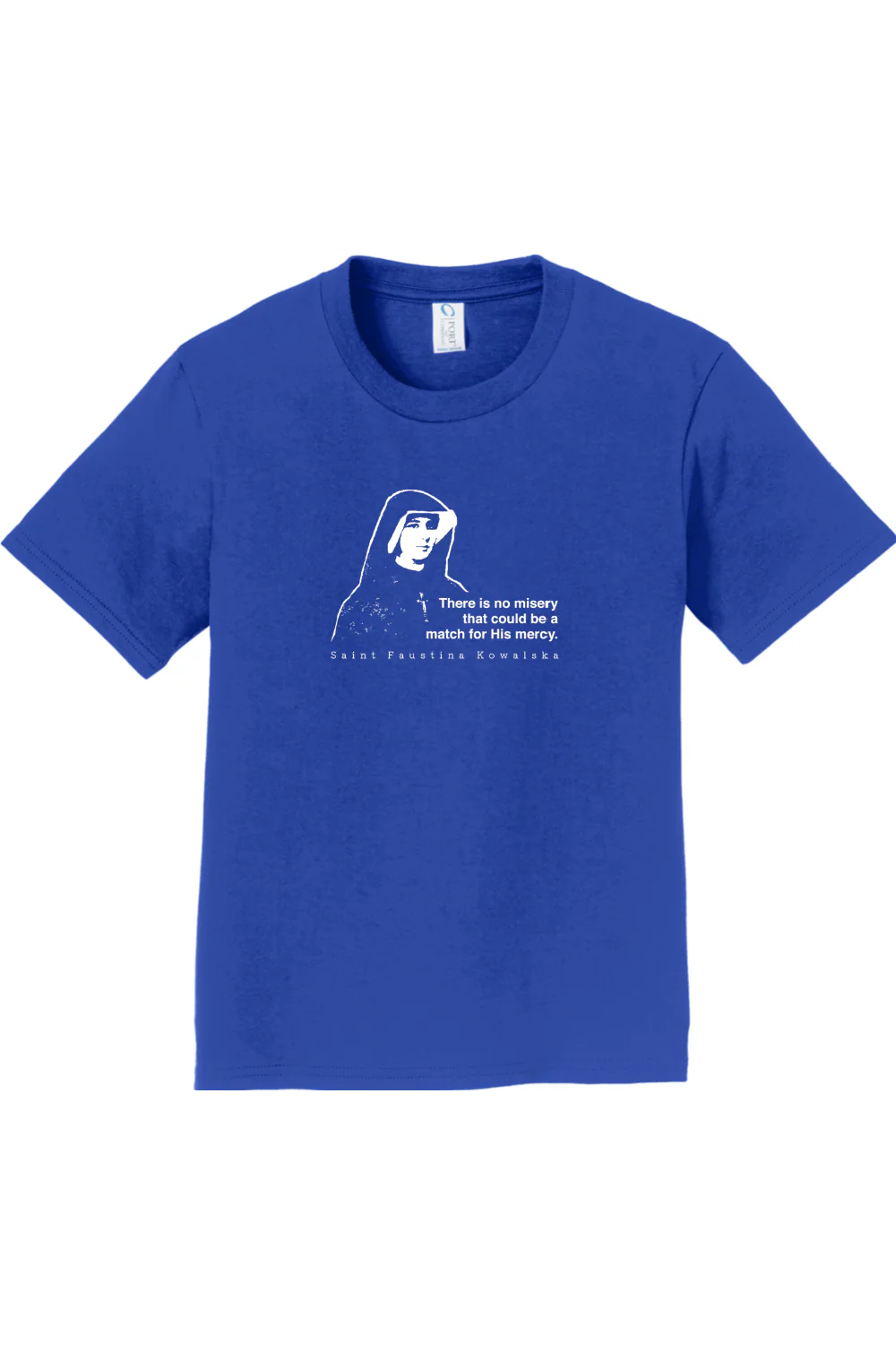 Mercy Message - St. Faustina Kowalska - Youth T-Shirt - Image 3