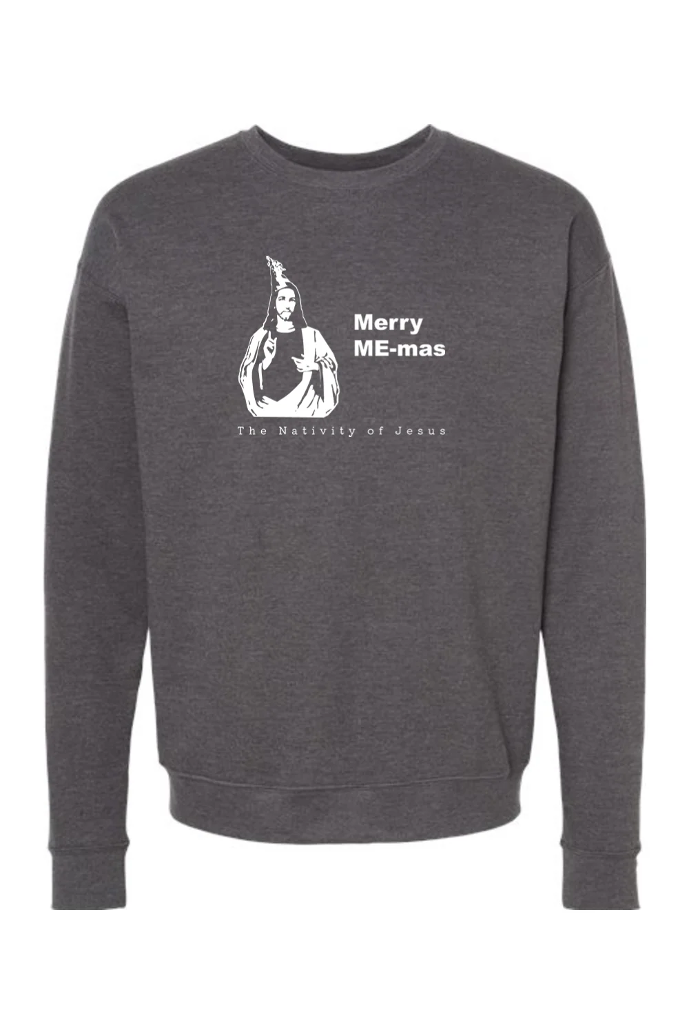 Merry ME-mas - The Nativity of Jesus Crewneck Sweatshirt - Image 3