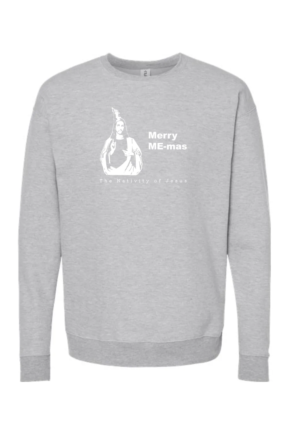 Merry ME-mas - The Nativity of Jesus Crewneck Sweatshirt - Image 5
