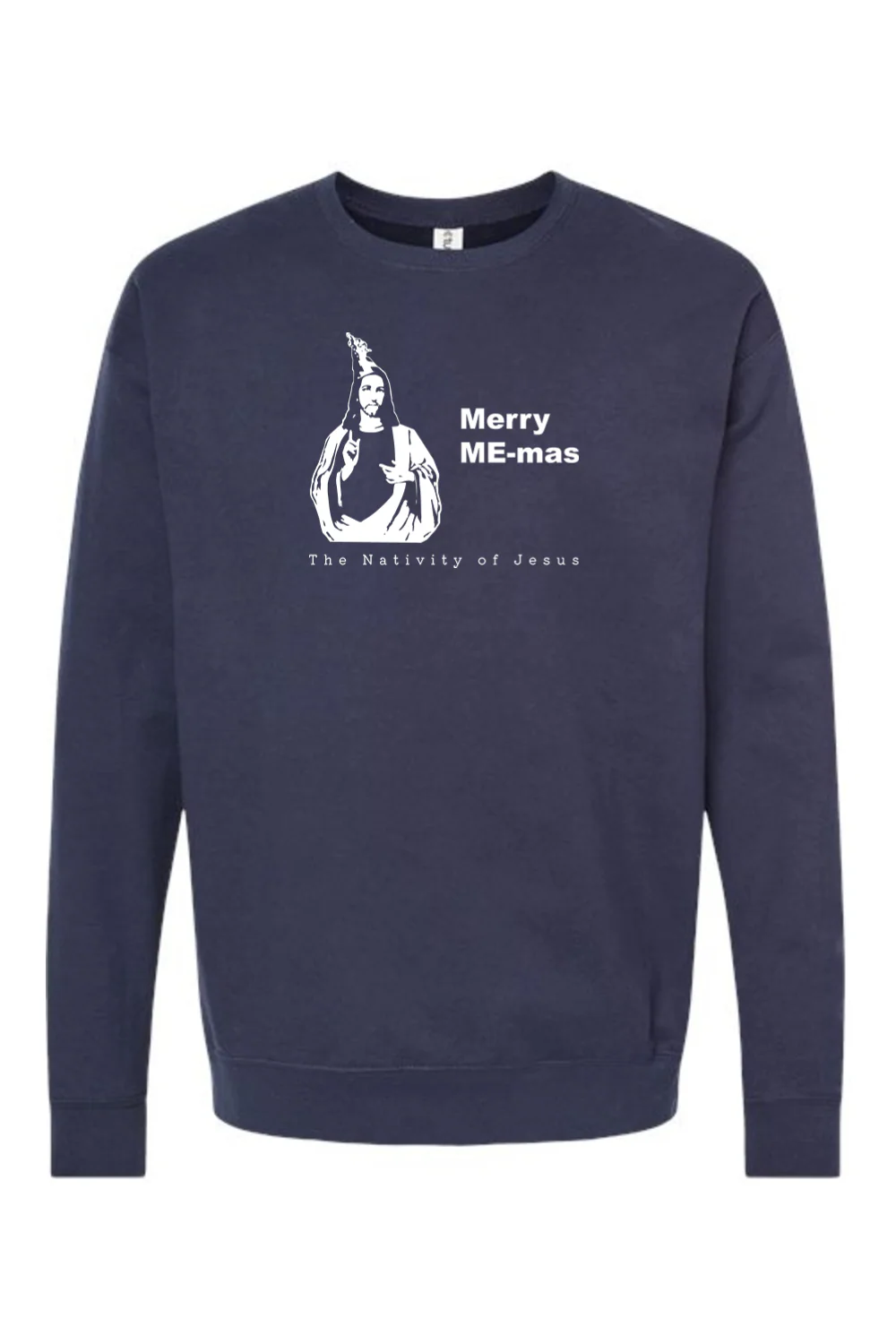 Merry ME-mas - The Nativity of Jesus Crewneck Sweatshirt - Image 7