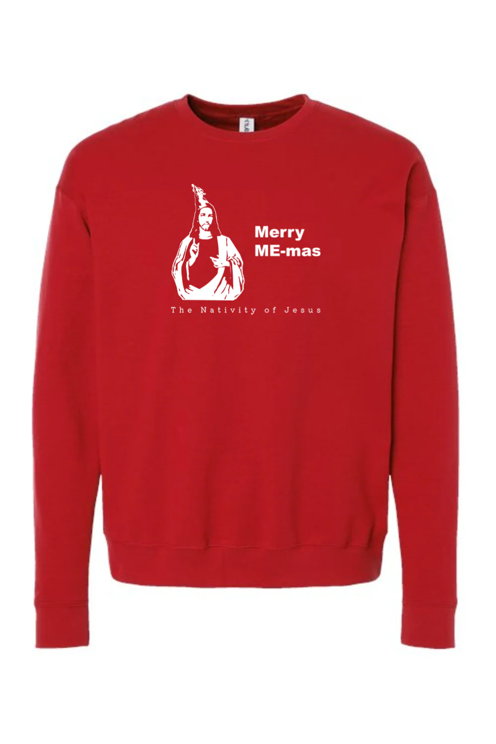 Merry ME-mas - The Nativity of Jesus Crewneck Sweatshirt - Image 8