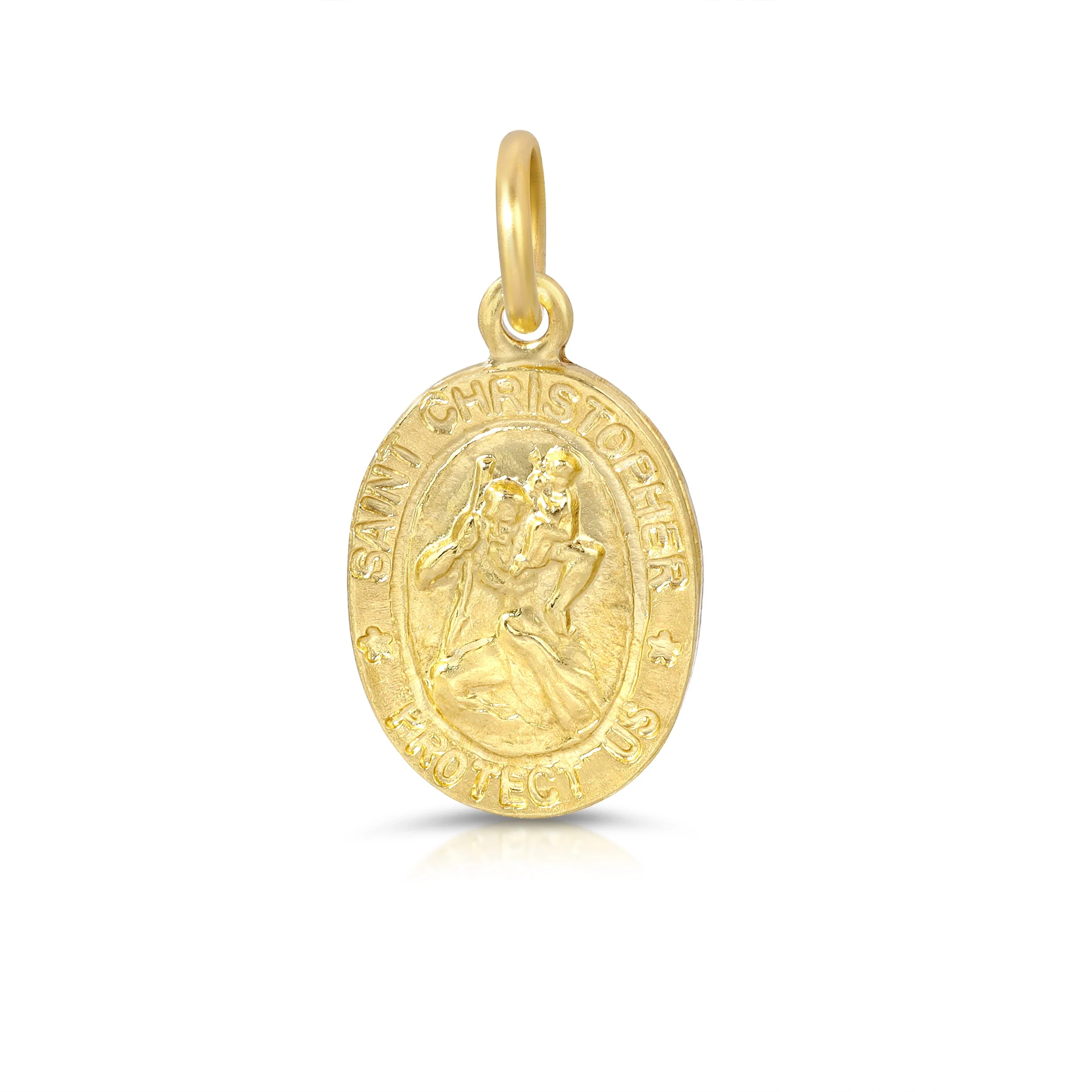Mini Saint Christopher charm necklace - Image 2