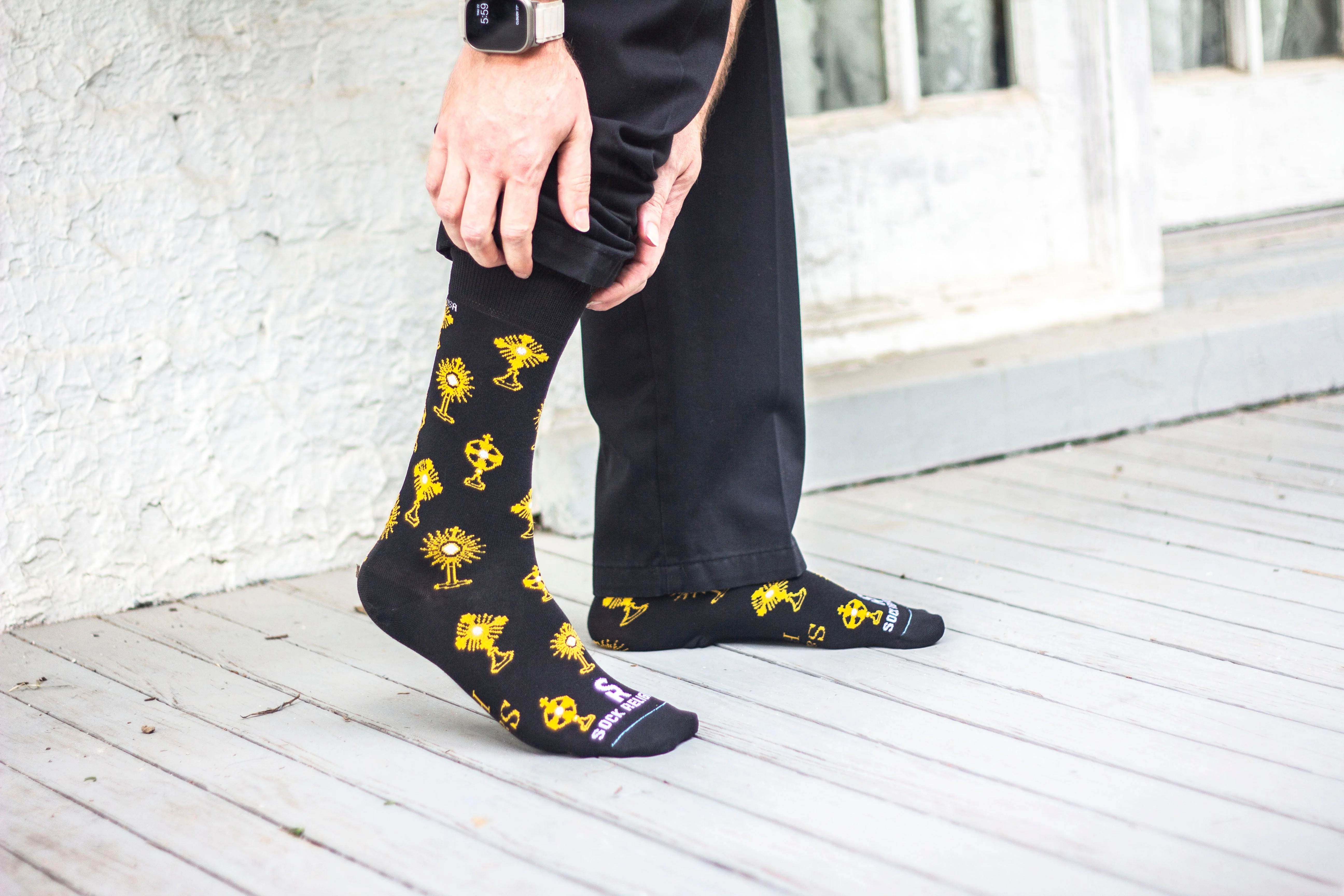 Monstrance Adult Socks - Image 7